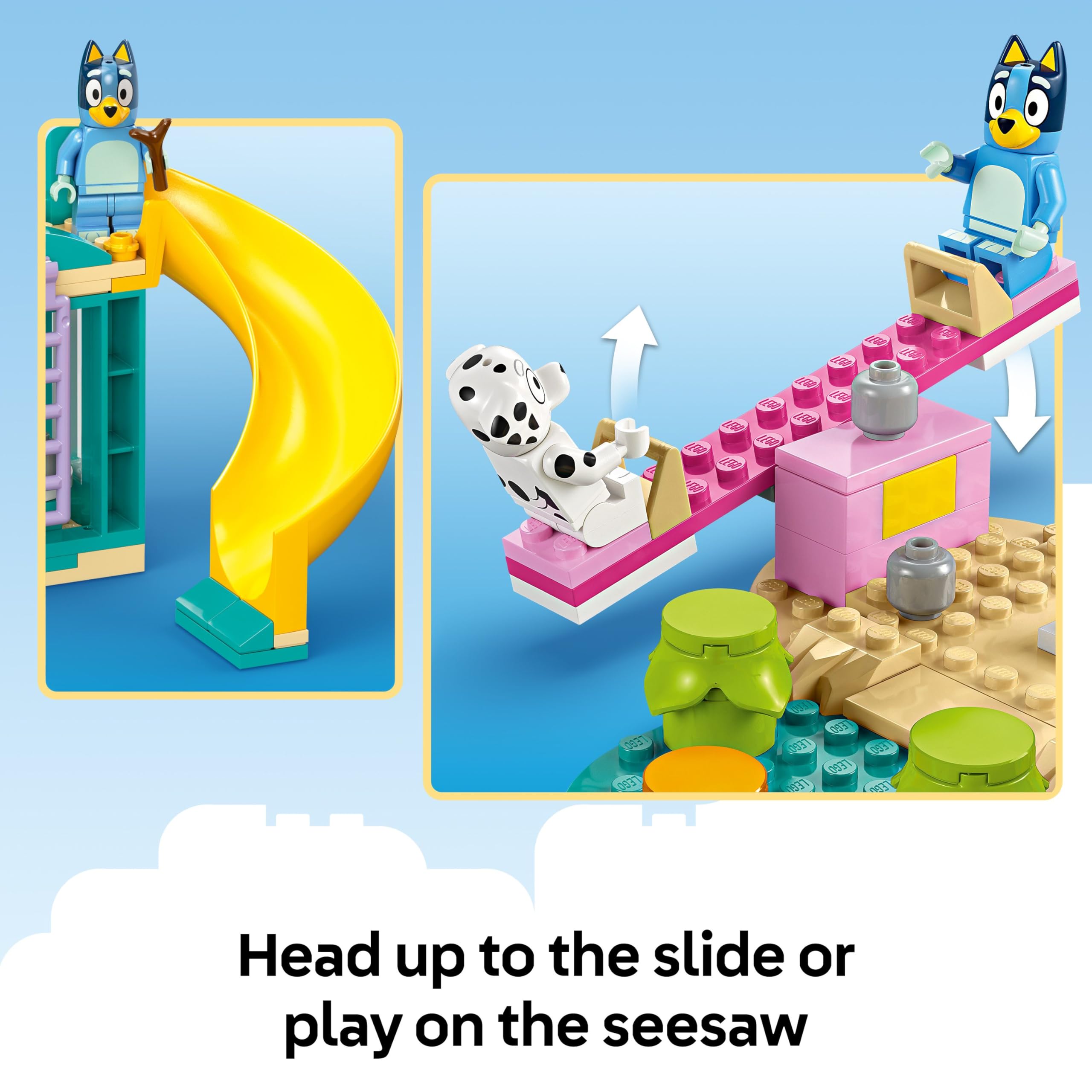 LEGO Bluey Playground Fun with Bluey and Chloe Building Set | Ages 4+ | Model 11201 6