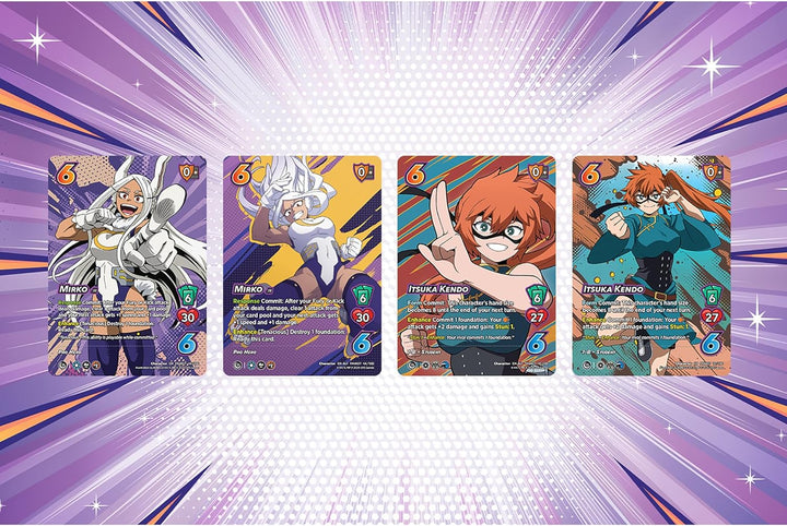 Universus My Hero Academia Trading Cards - Girl Power Booster Display (24 Boosters)
