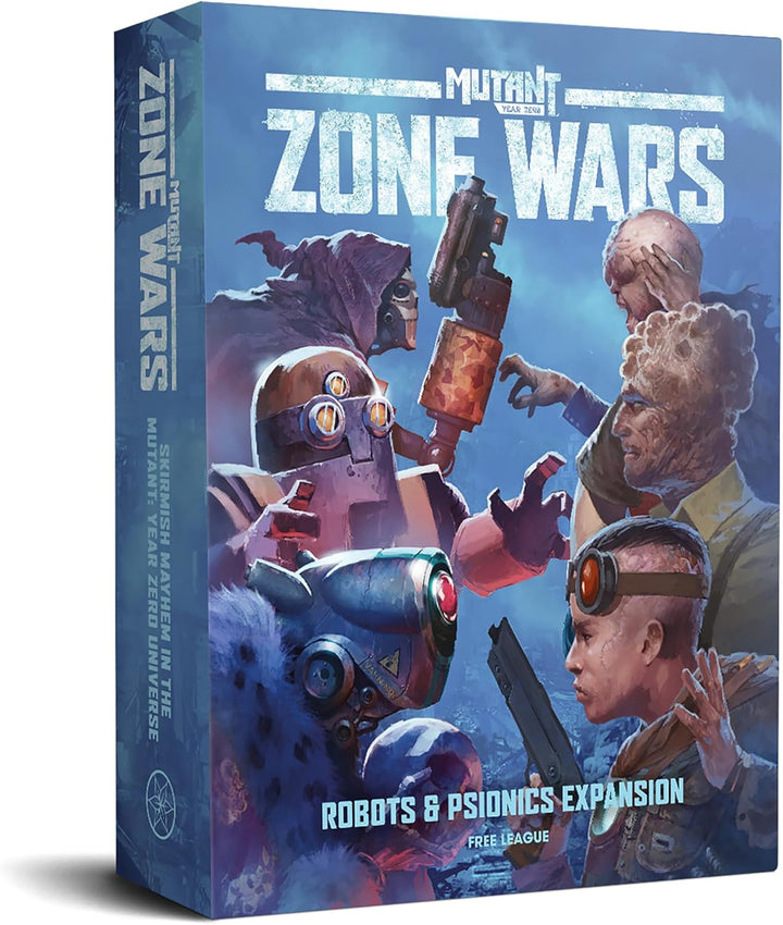 Free League Mutant Year Zero: Zone Wars - Robots & Psionics Expansion Board Game (FLFMUT011)