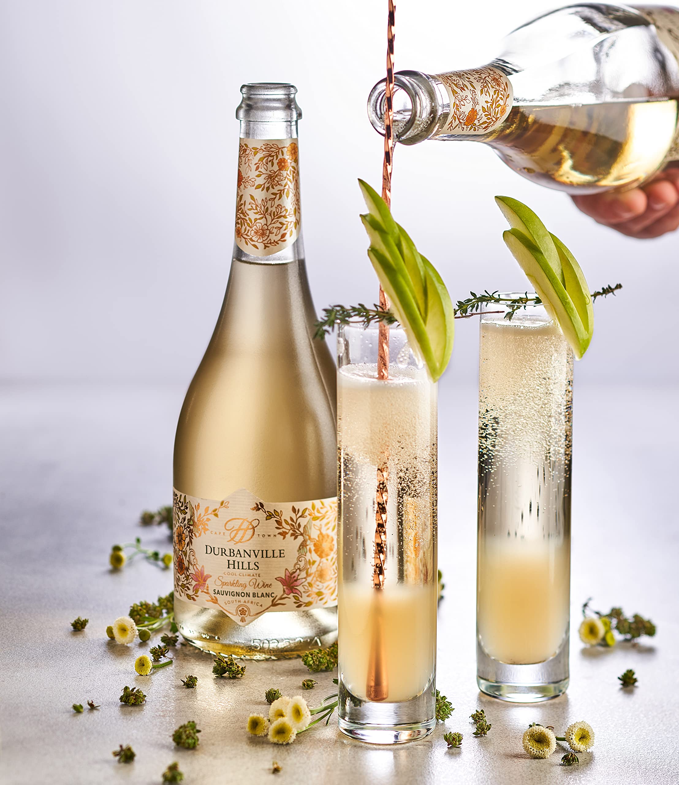 Durbanville Hills Sparkling Sauvignon Blanc - White Wine (75cl)