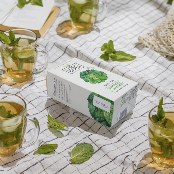 Good Earth Tea Co. - Peppermint & Spearmint Herbal Tea Bags
