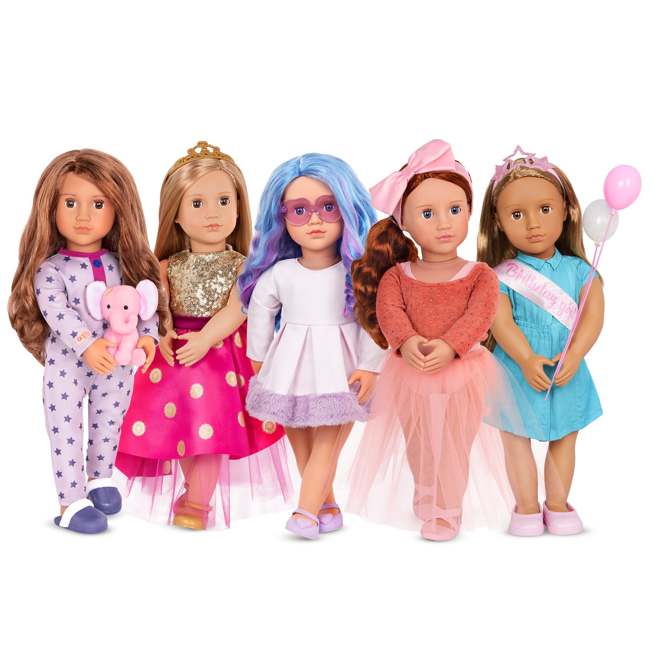 Our Generation 18-Inch Ballerina Doll with Blue Eyes & Red Hair - Aubrie 4