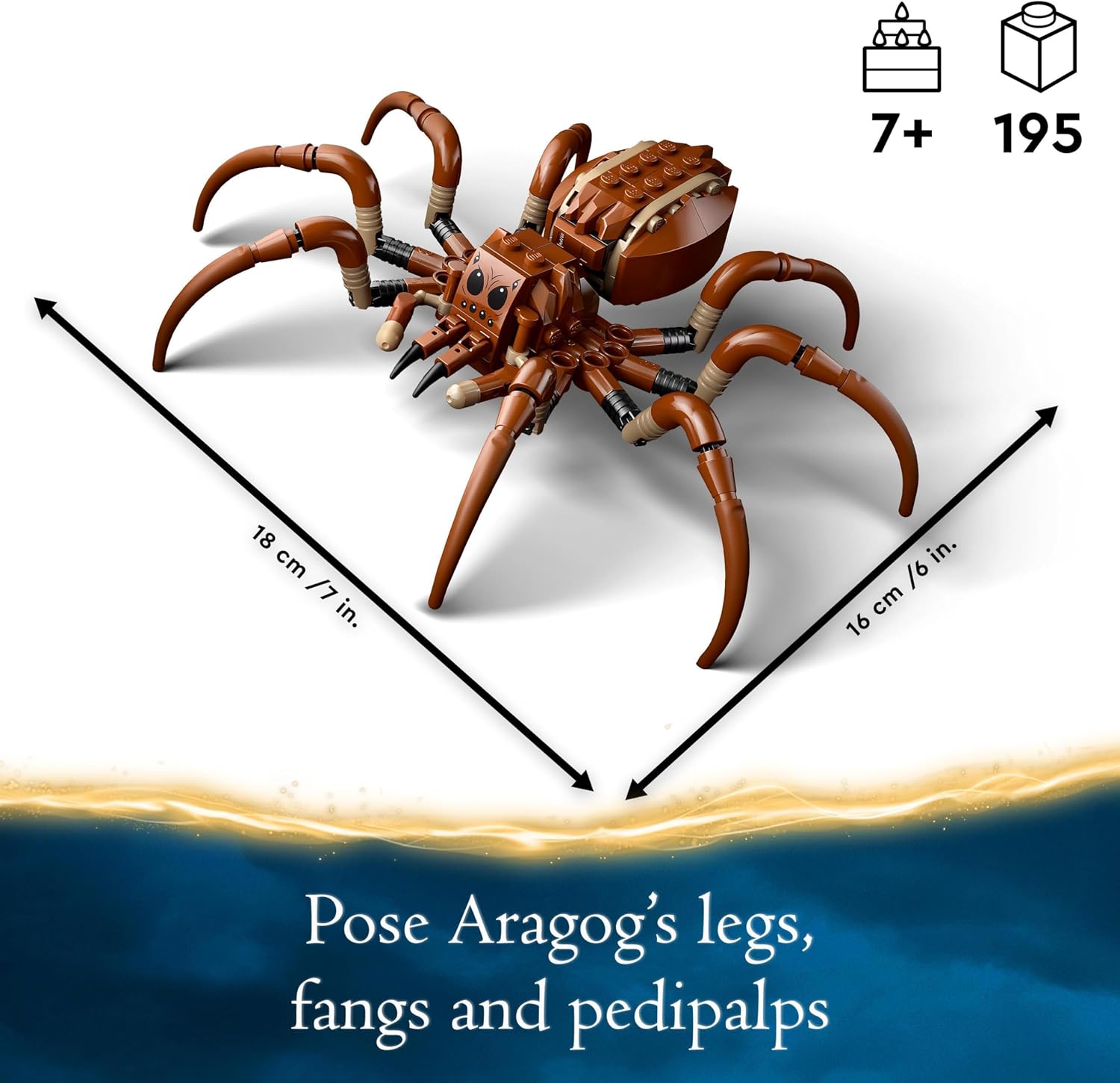 LEGO Harry Potter Aragog in the Forbidden Forest 76434 - Building Playset for Kids 7+ 4