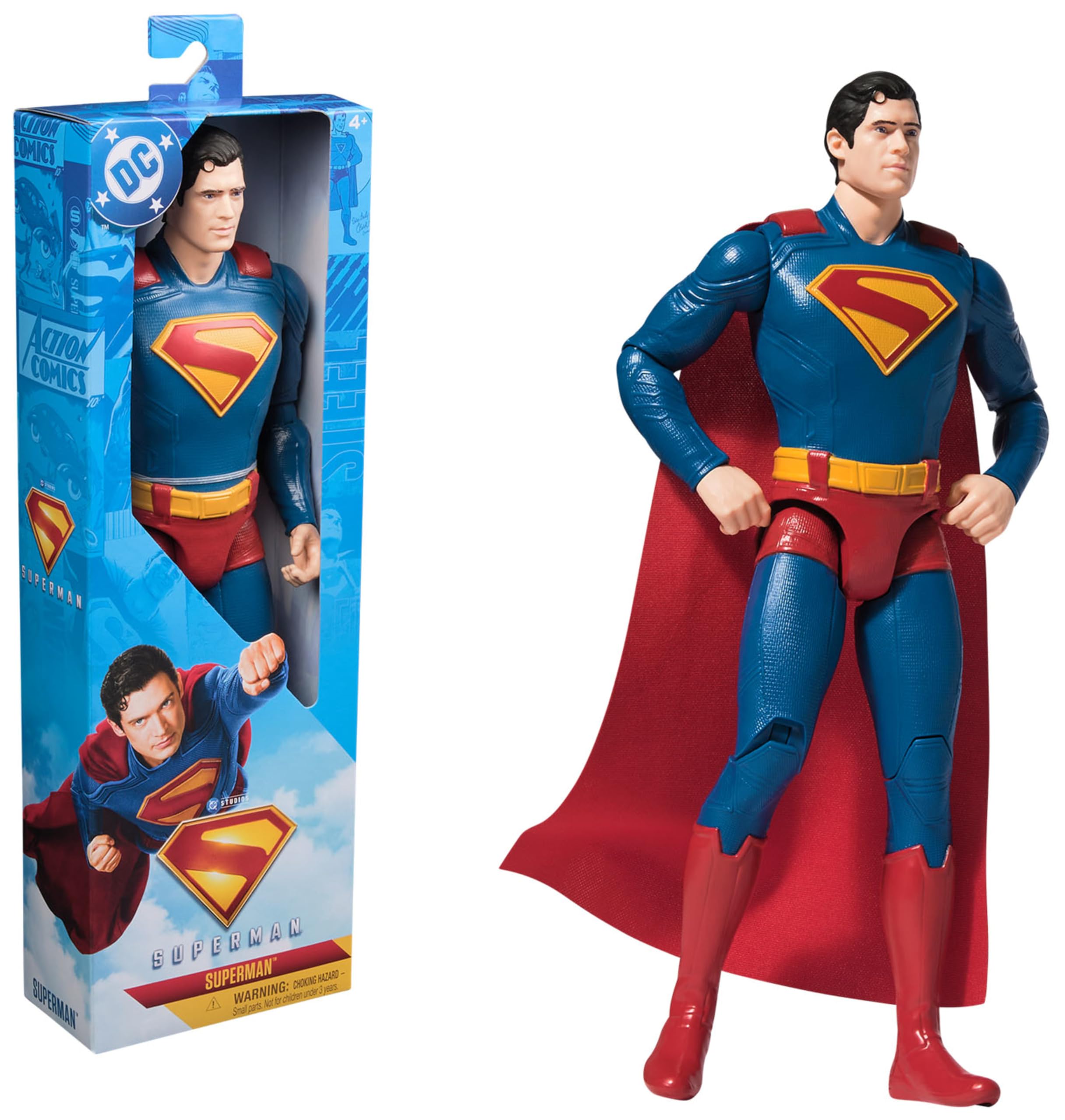 DC Comics Superman 30-cm Action Figure - 11-Point Articulation for Kids Ages 4+ 1