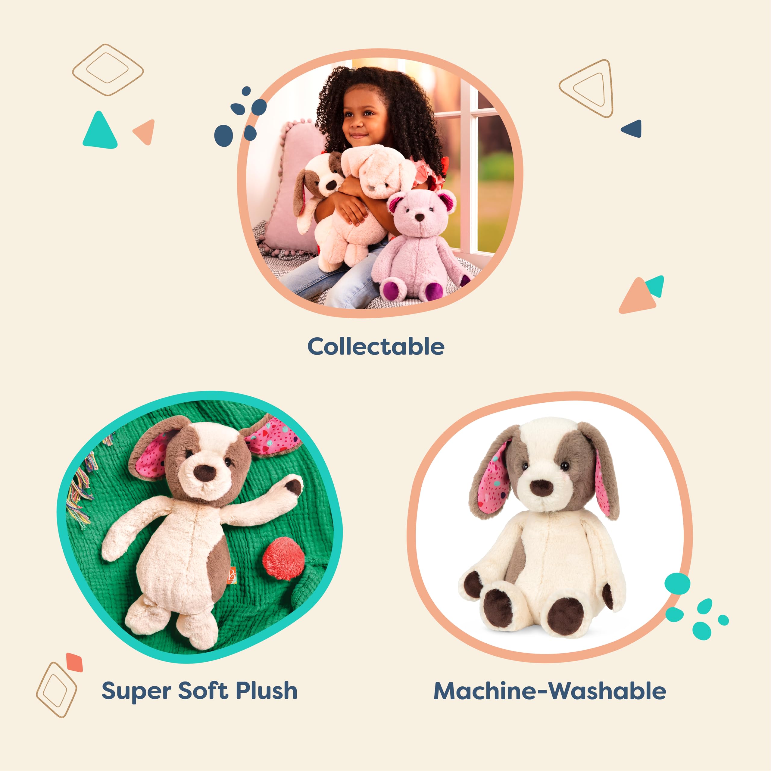 B. toys Cupcake Pup Stuffed Animal Dog - Super Soft Plush Puppy Toy - 12 Inches 3