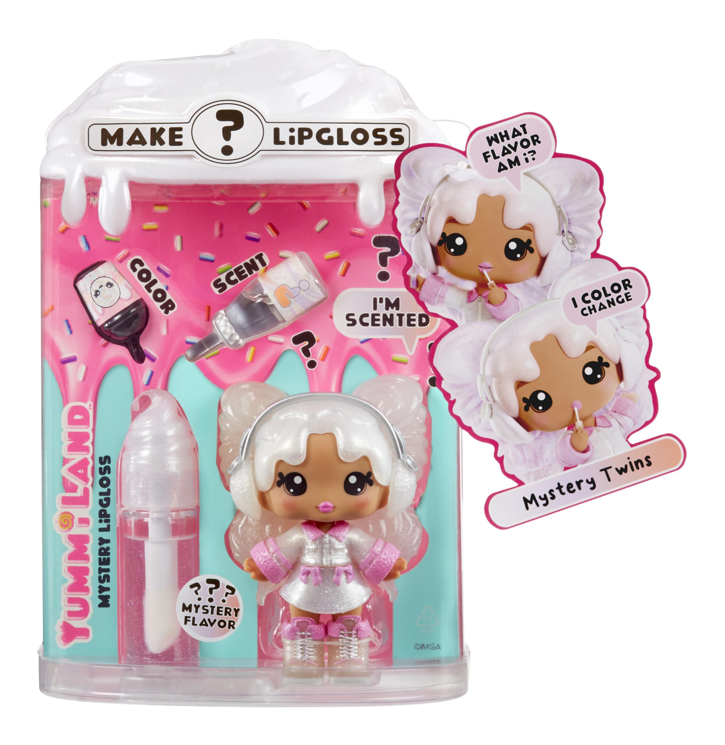 Yummiland Lip Gloss Doll - DIY Lip Gloss Kit with Scented Character & Customisable Fashion - Ages 3+ 1