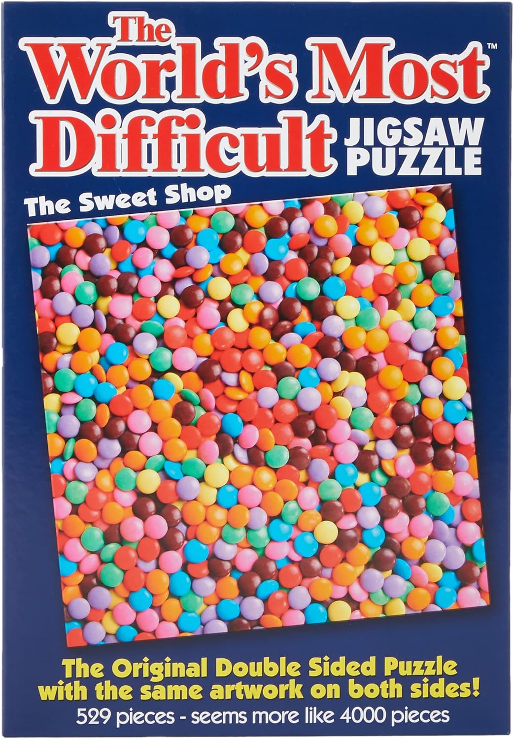 World's Most Difficult Jigsaw Puzzle - The Sweet Shop 529pc Double-Sided Challenge