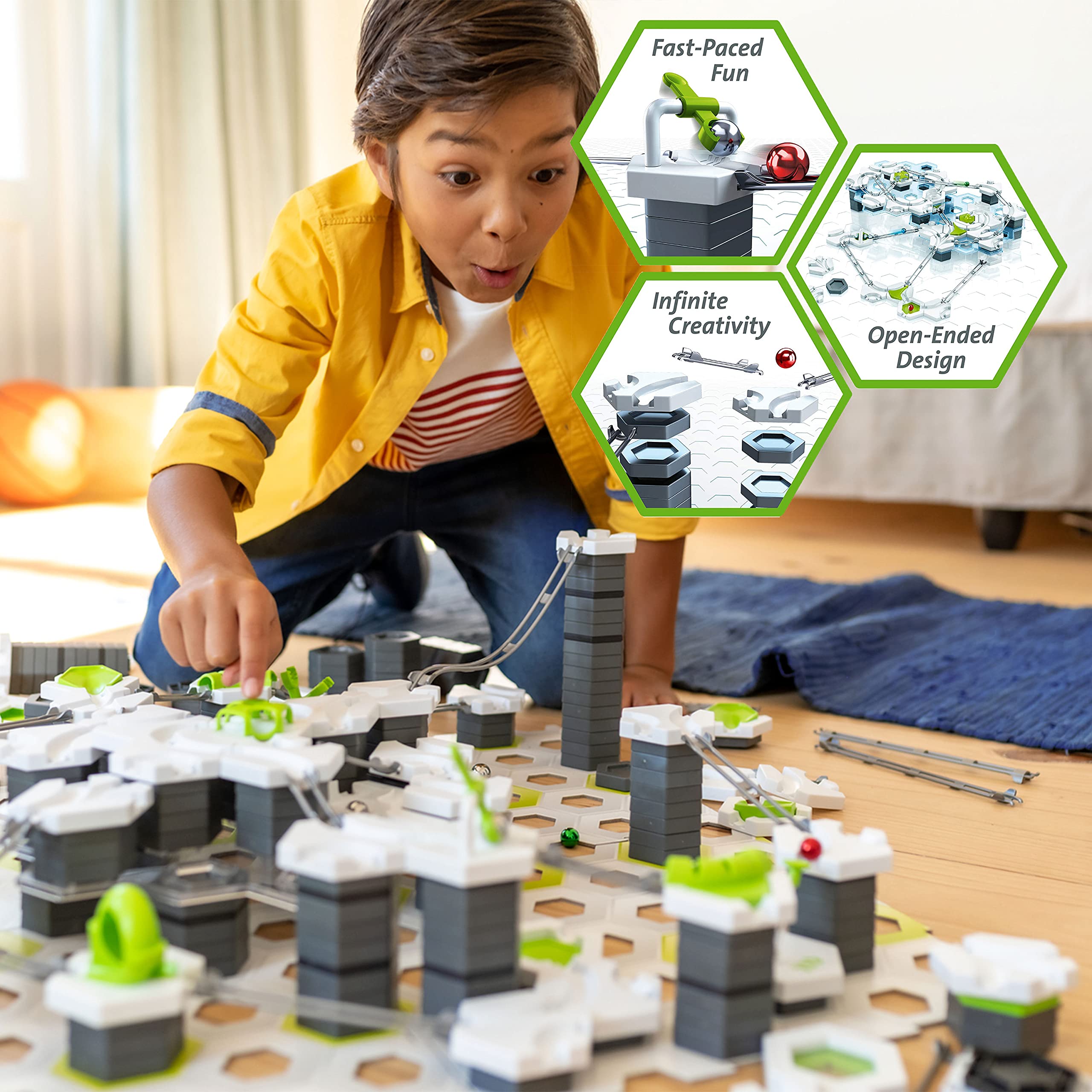 Ravensburger GraviTrax Extension Looping - Marble Run STEM Building Set for Kids 7