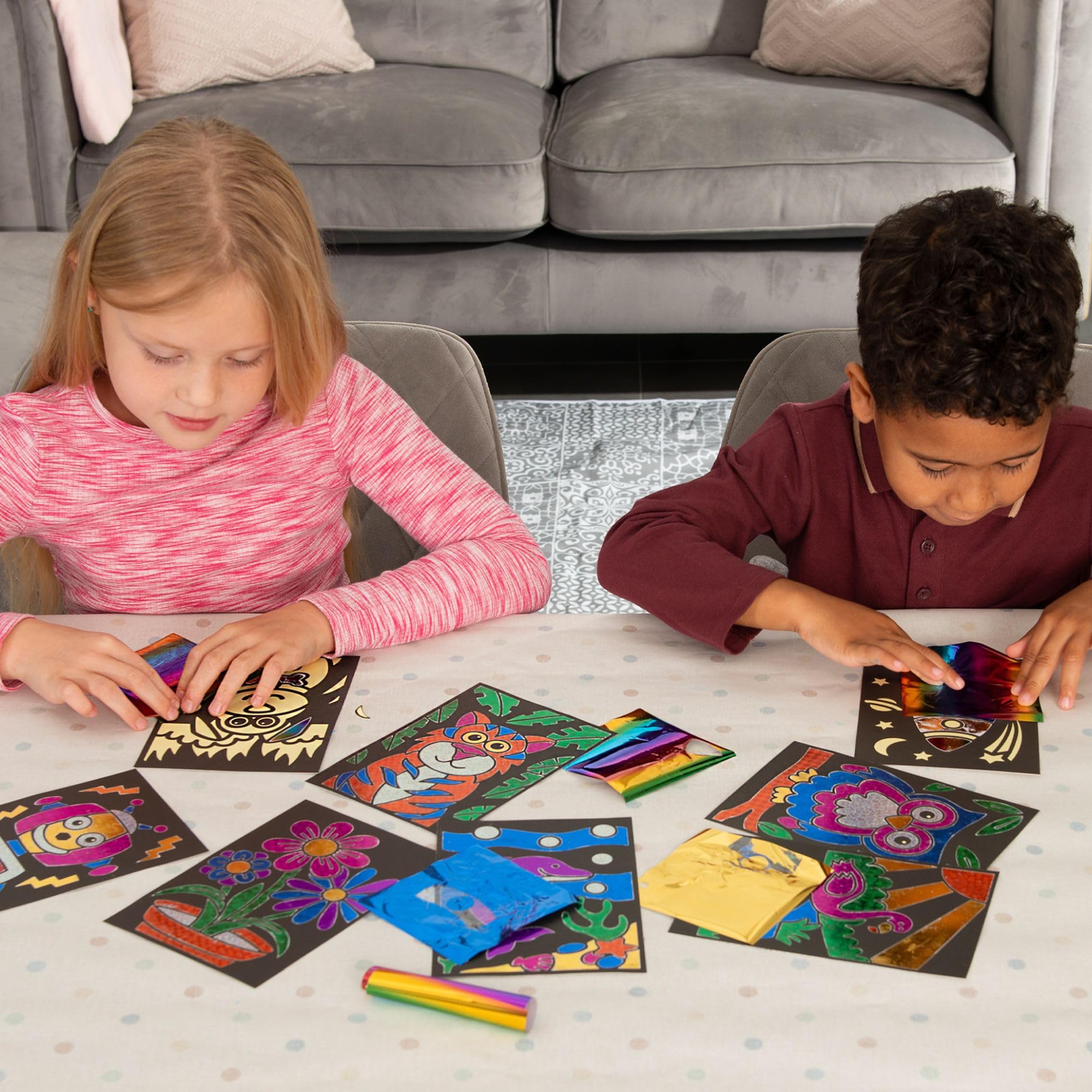 Galt Fab Foil Art Kit - Sparkly Craft Activity for Kids Ages 6+ 13