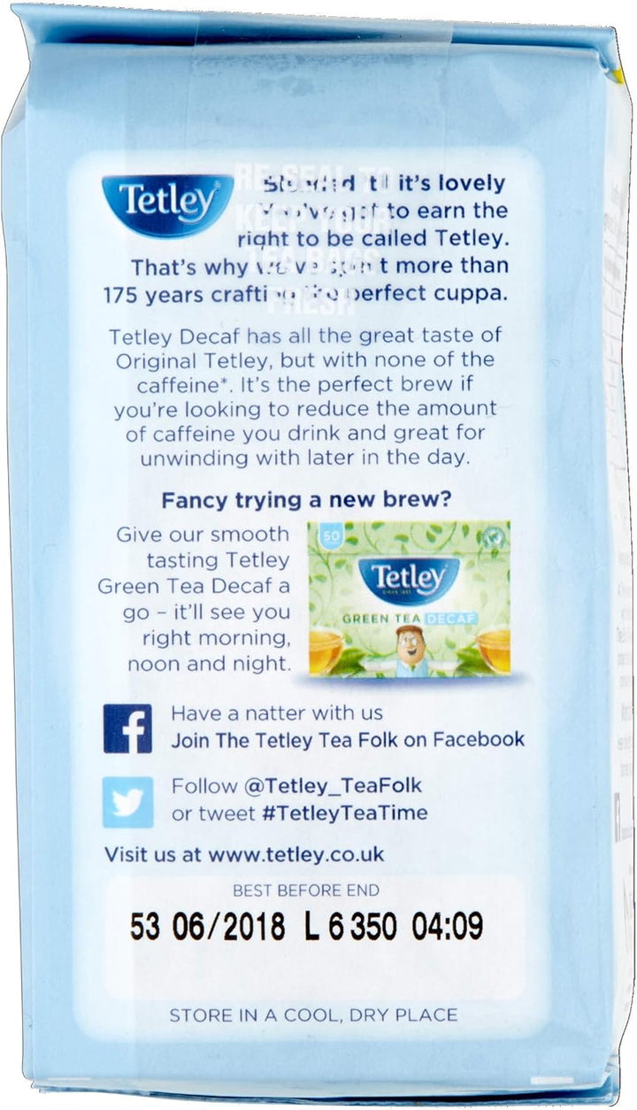 Tetley - Original Decaf Tea