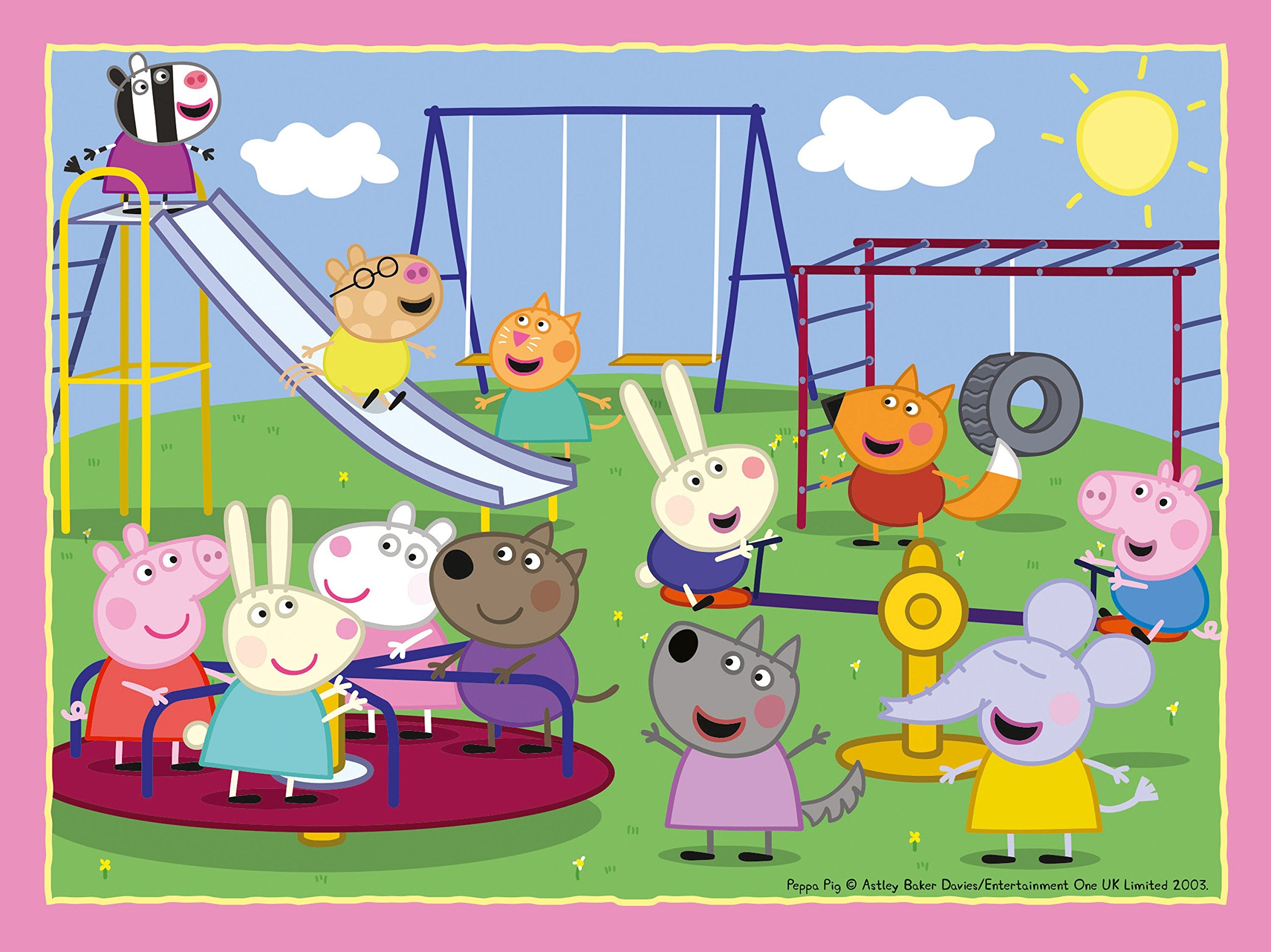 Ravensburger Peppa Pig 4 in a Box Puzzle - 72-Piece Jigsaw for Kids 3 Years and Up 4