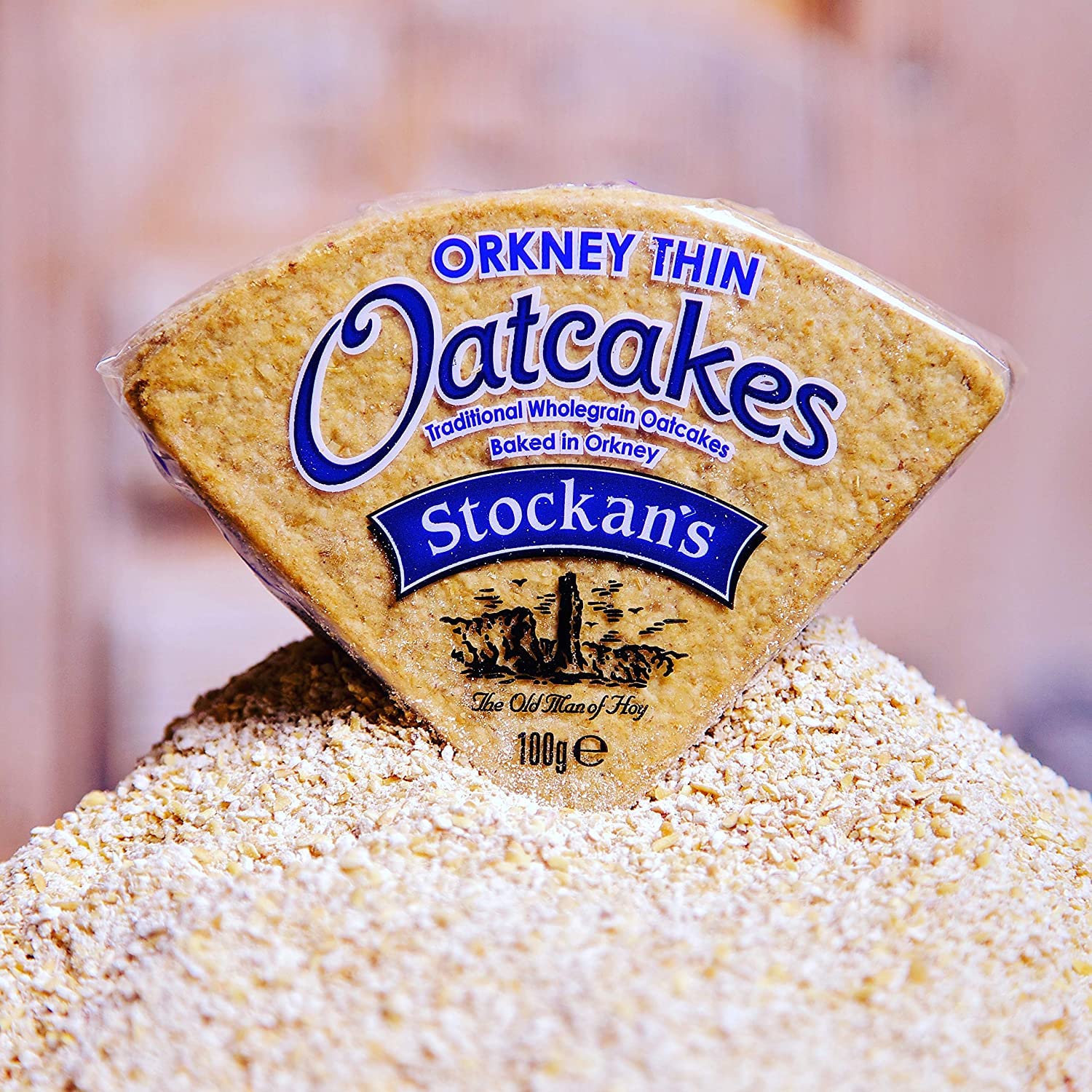 Stockan's Orkney Thin Triangular Oatcakes, 100g 4