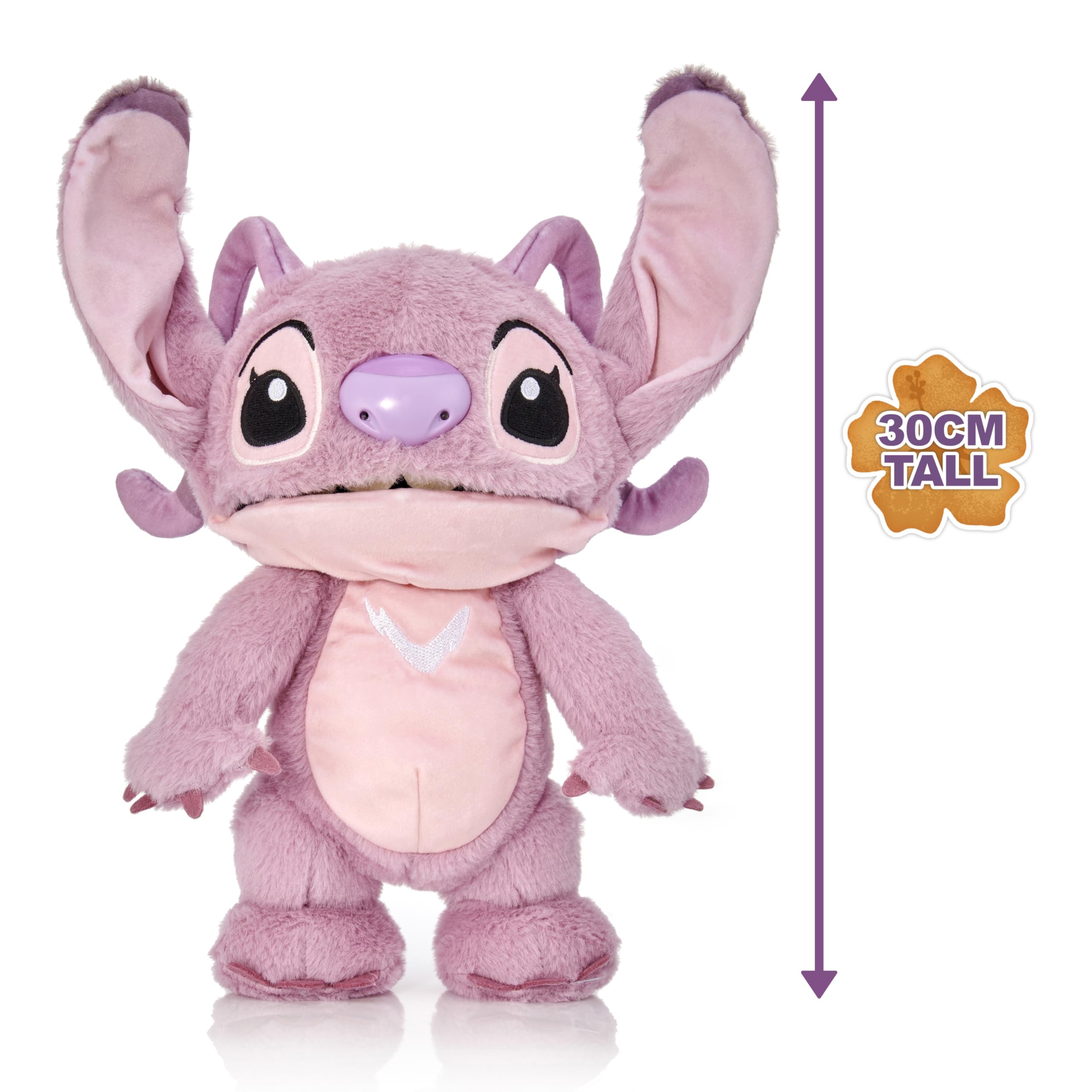 Disney Chatty Angel Deluxe Puppetronics - Interactive Talking Plush with Moving Mouth & Touch Sensors 2