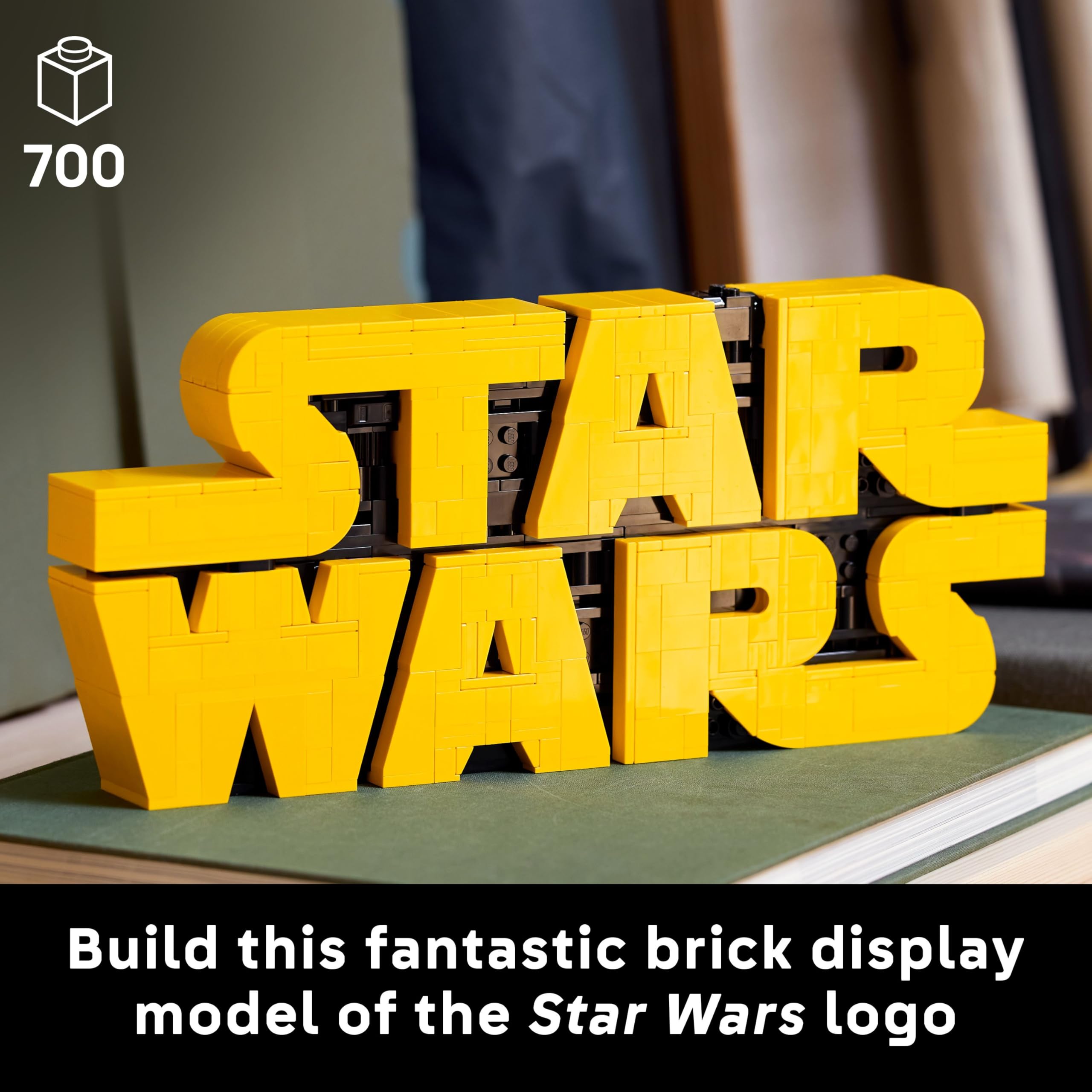 LEGO Star Wars 75407 Brick-Built Star Wars Logo - Collectible Building Set for Adults 7