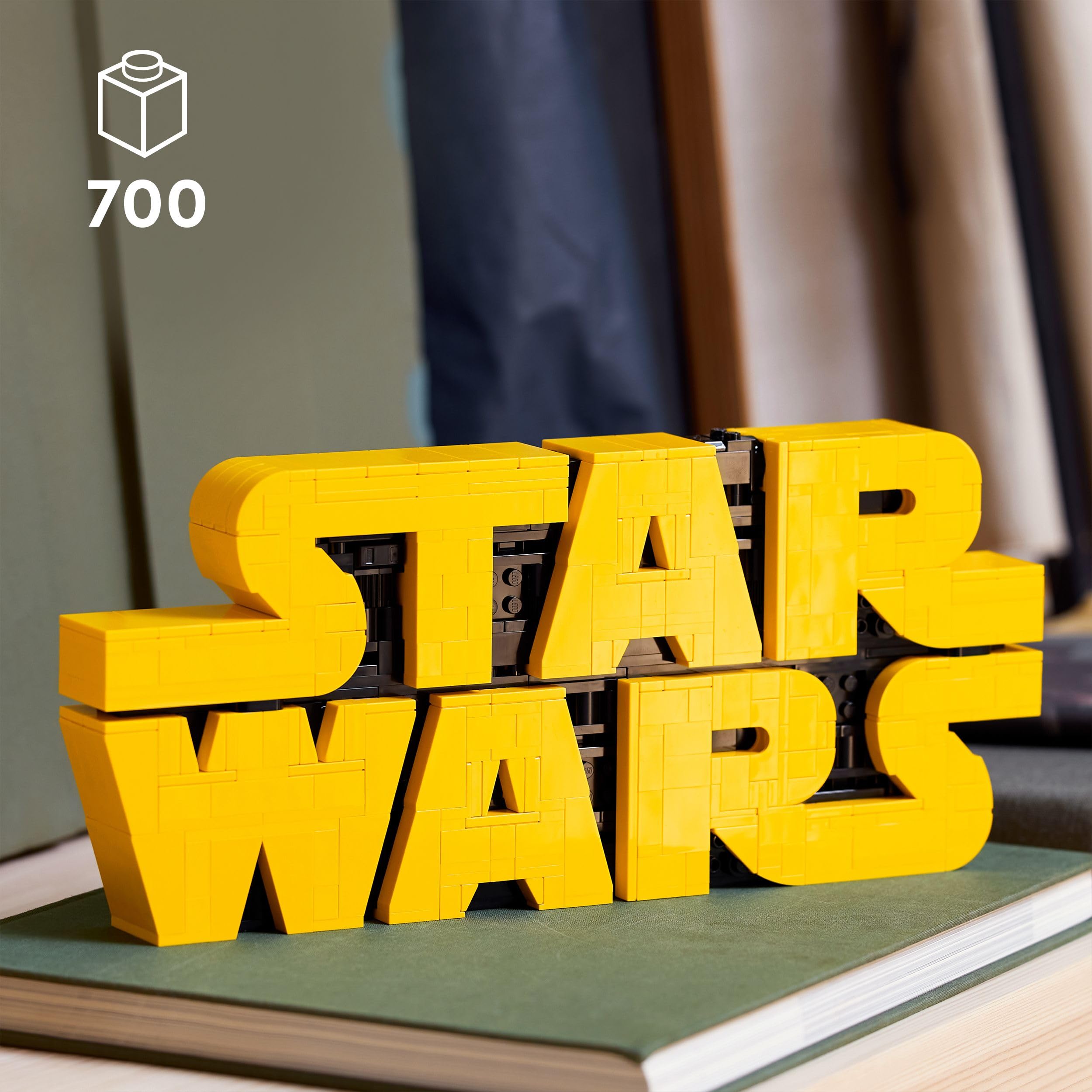 LEGO Star Wars 75407 Brick-Built Star Wars Logo - Collectible Building Set for Adults 3