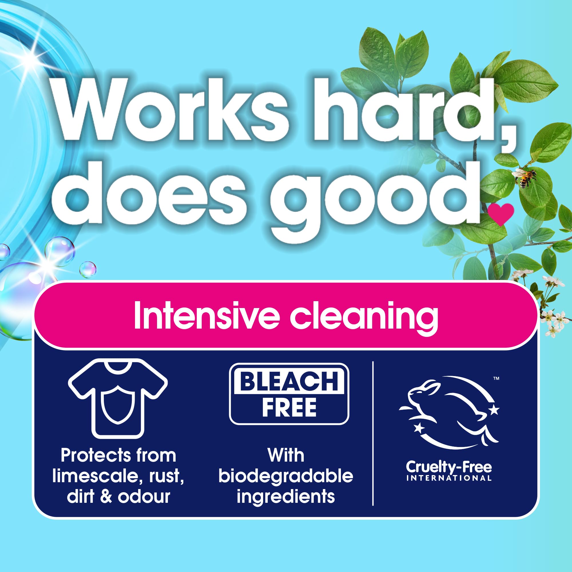 Ecozone BIOActive Limescale & Dirt Preventor Liquid - Washing Machine Cleaner | 750 ml 2