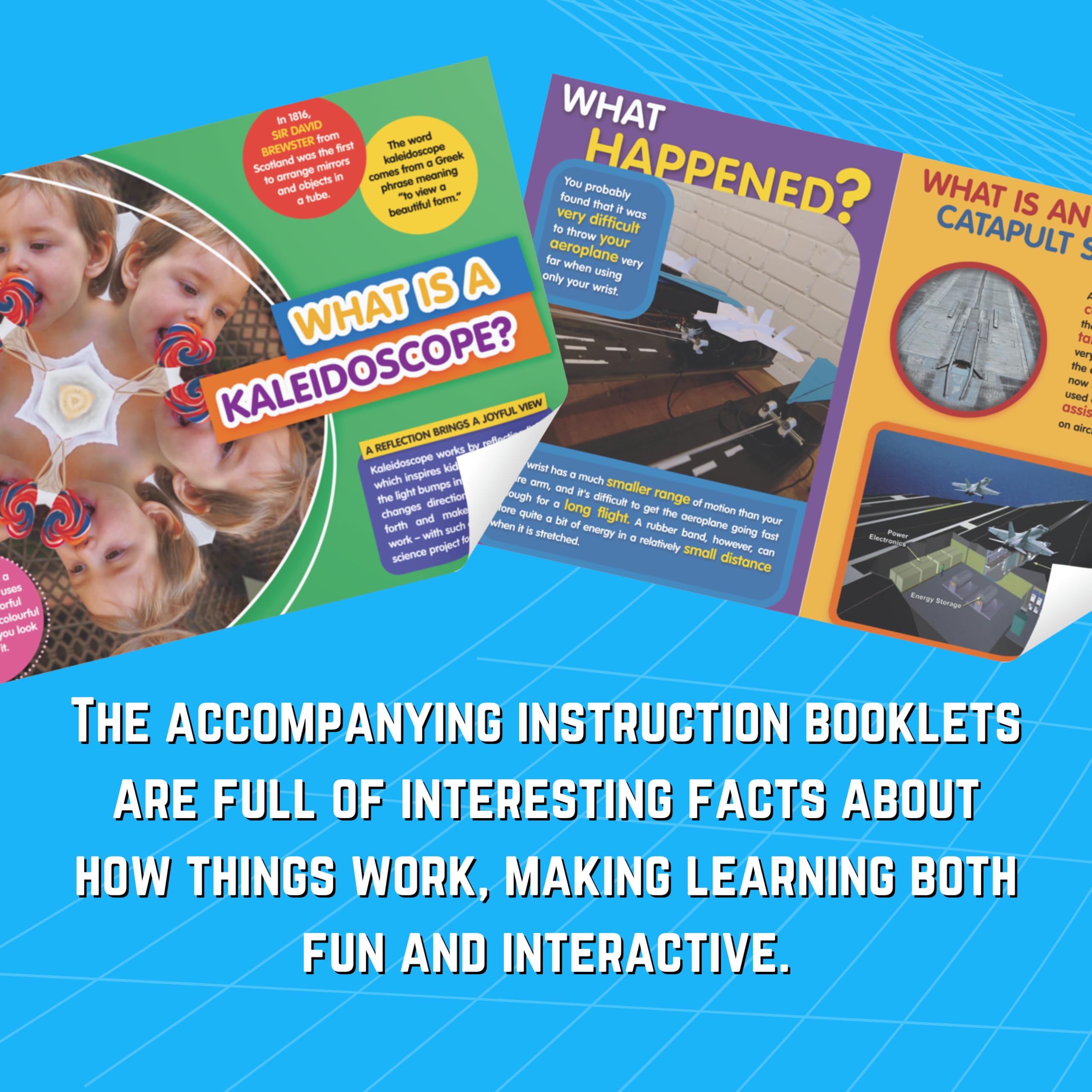 National Geographic Aeroplane Launcher STEAM Educational Kit for Ages 5+ 7