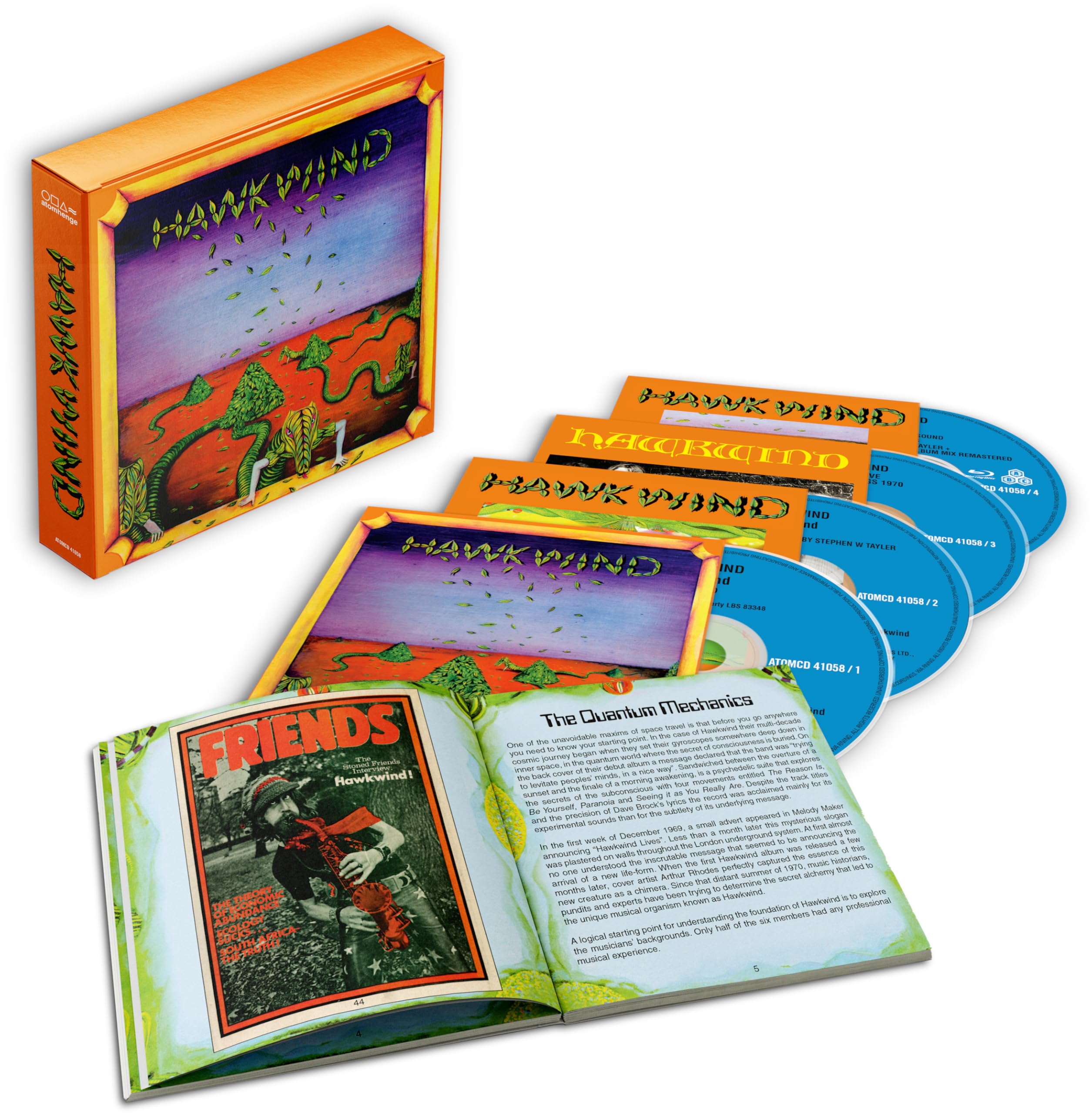 HAWKWIND - [Album Title Not Provided] [3CD/BLU-RAY Deluxe Edition]