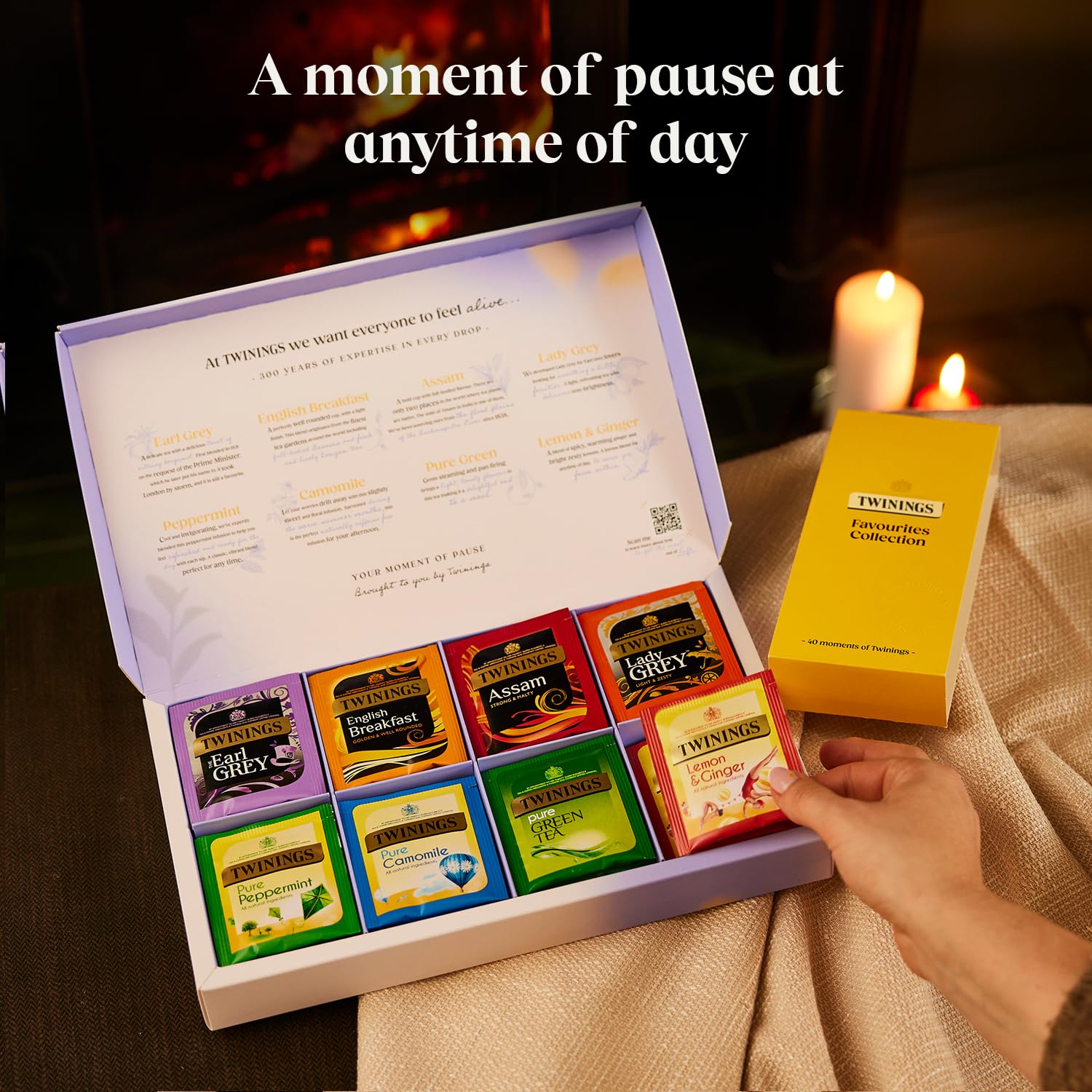 Twinings Favourites Collection Gift Box - 8 Bestselling Black Teas & Herbal Infusions | 40 Count 2