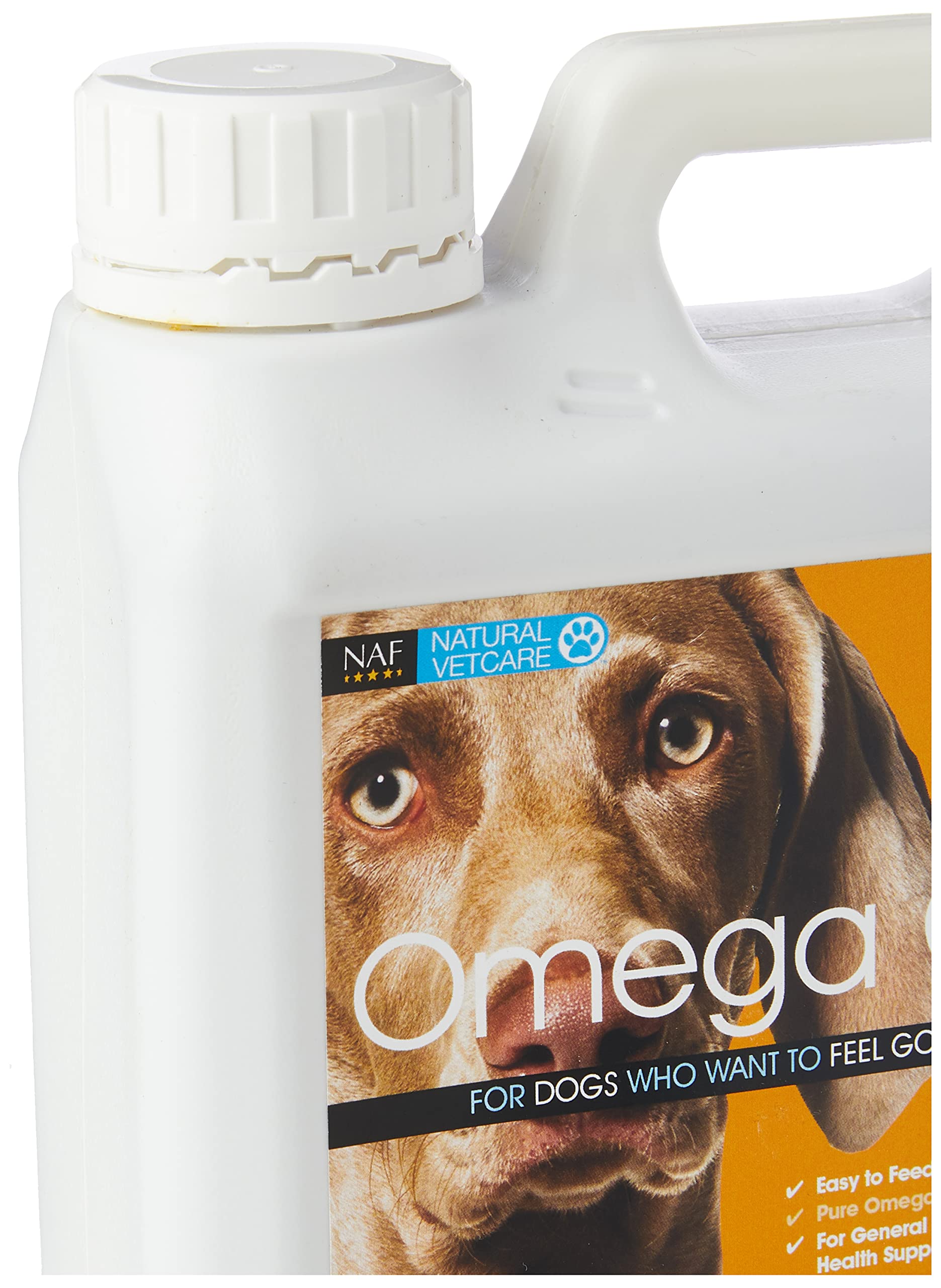 NAF Natural VetCare Veterinary Strength Omega Oil Dog Supplement | 1000 ml Liquid | Supports Skin, Coat & Joints 3