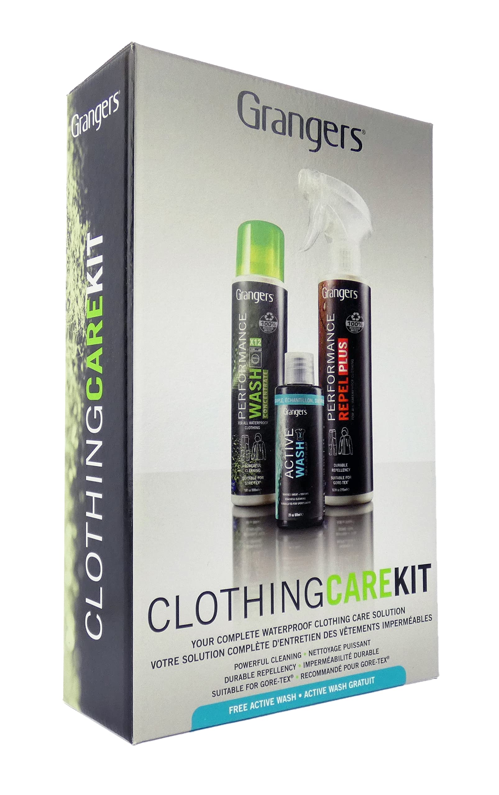 Grangers Clothing Care Kit - Cleans, Refreshes and Reproofs Outdoor & Sports Apparel | PFC-Free | Bluesign Approved | 100% Recycled 6