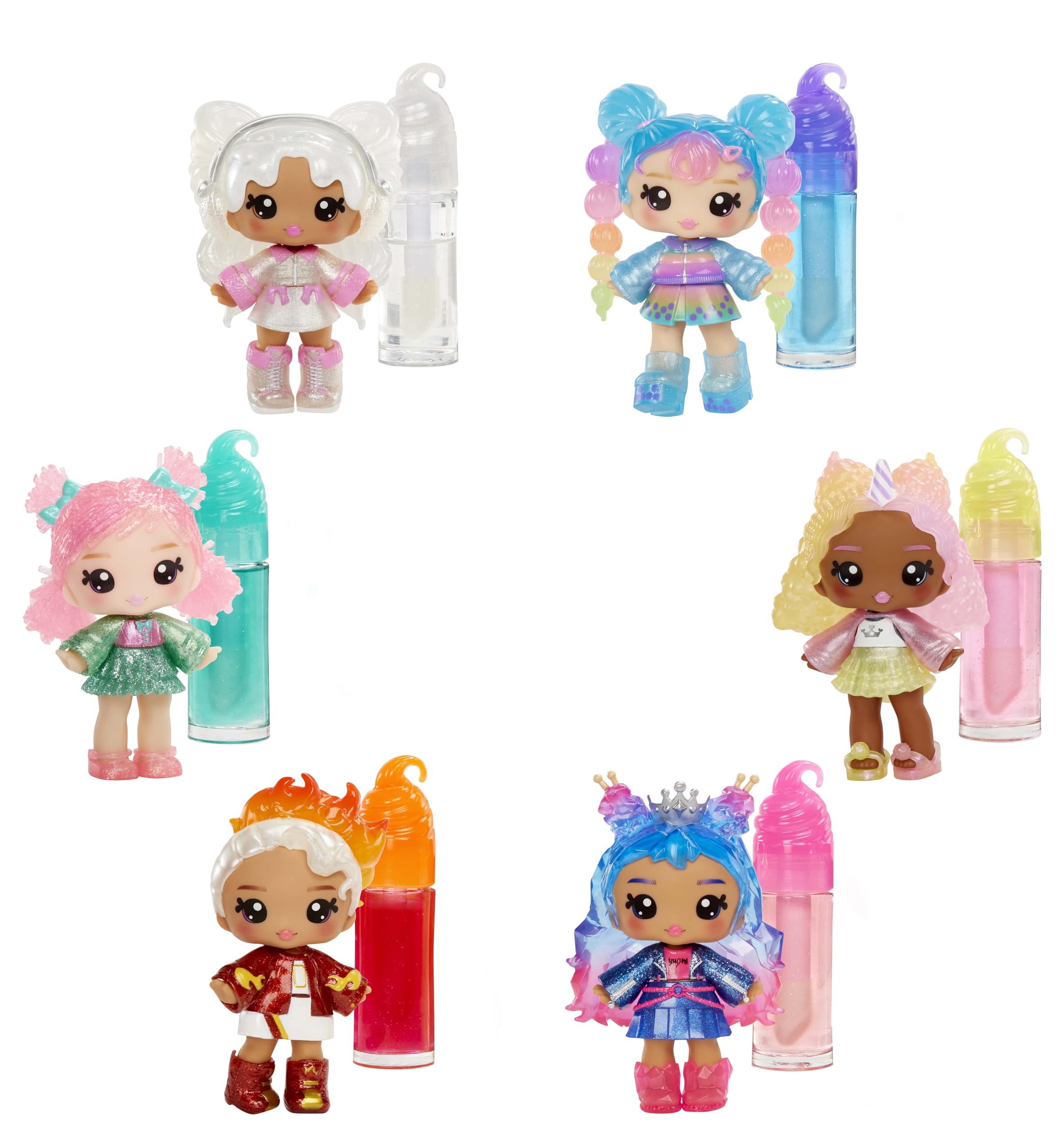 Yummiland Lip Gloss Doll - Amber Cinnamon - DIY Scented Fashion Doll with Customizable Lip Gloss Kit 7