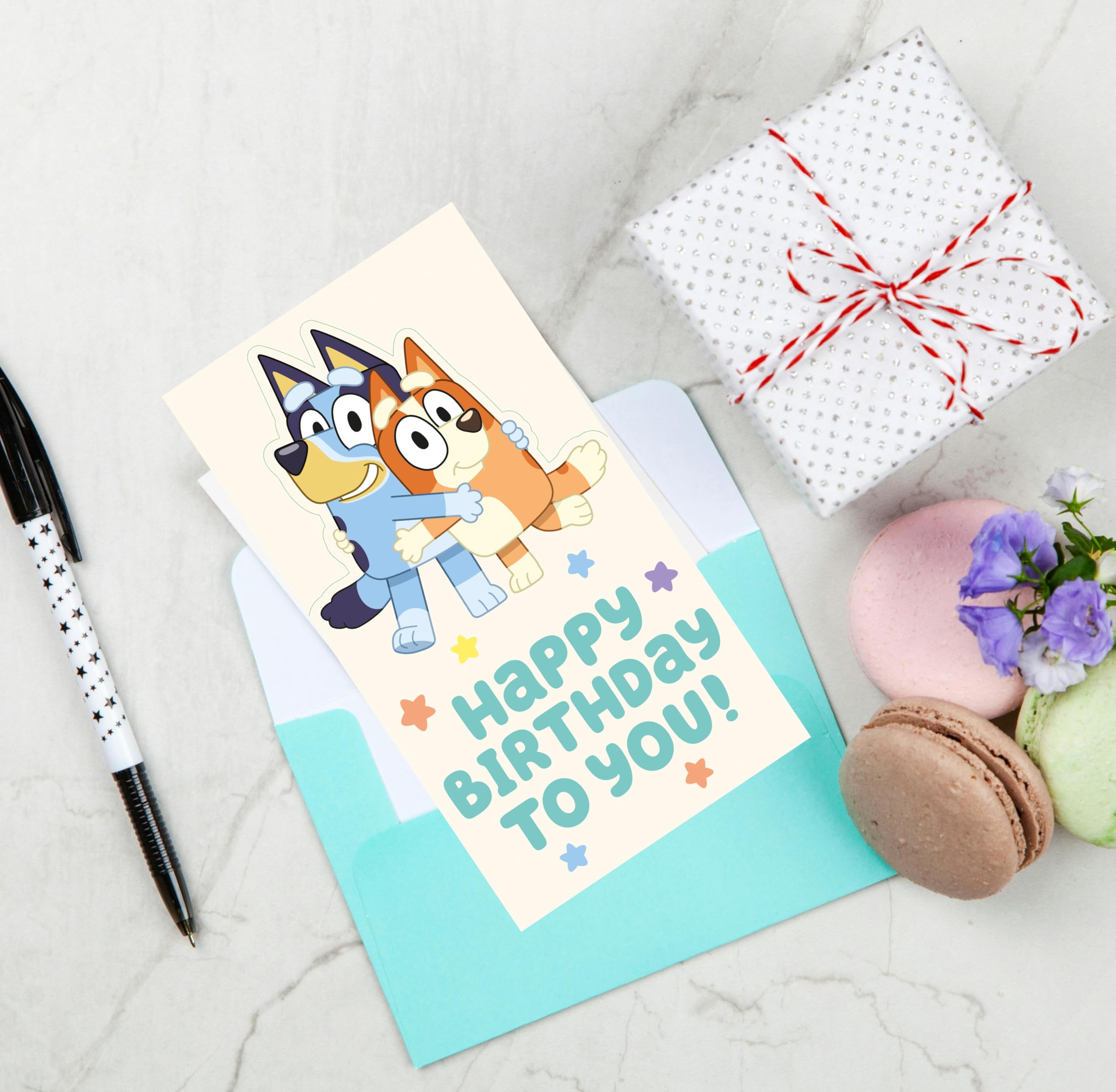 Danilo Promotions LTD Bluey Birthday Card - Officially Licensed | 210 x 290 mm 5