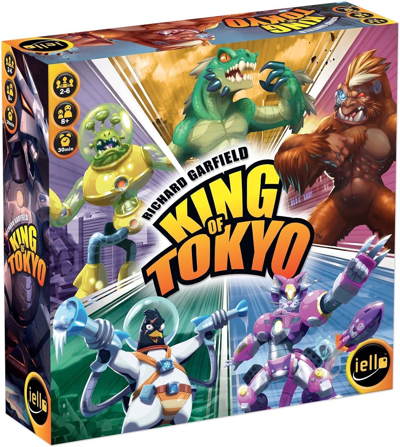 Iello King of Tokyo Game (2016 Edition) Miniature Board Game 1