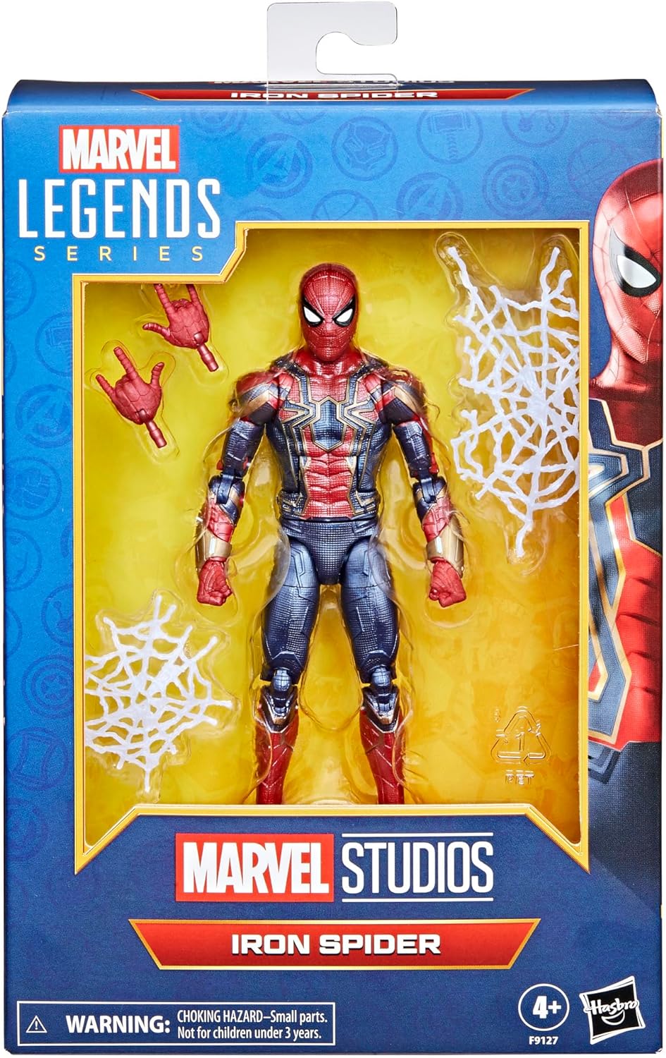 Marvel Legends Iron Spider Action Figure - Inspired by Avengers: Endgame, 6-Inch Collectible with Articulation & Web FX 9