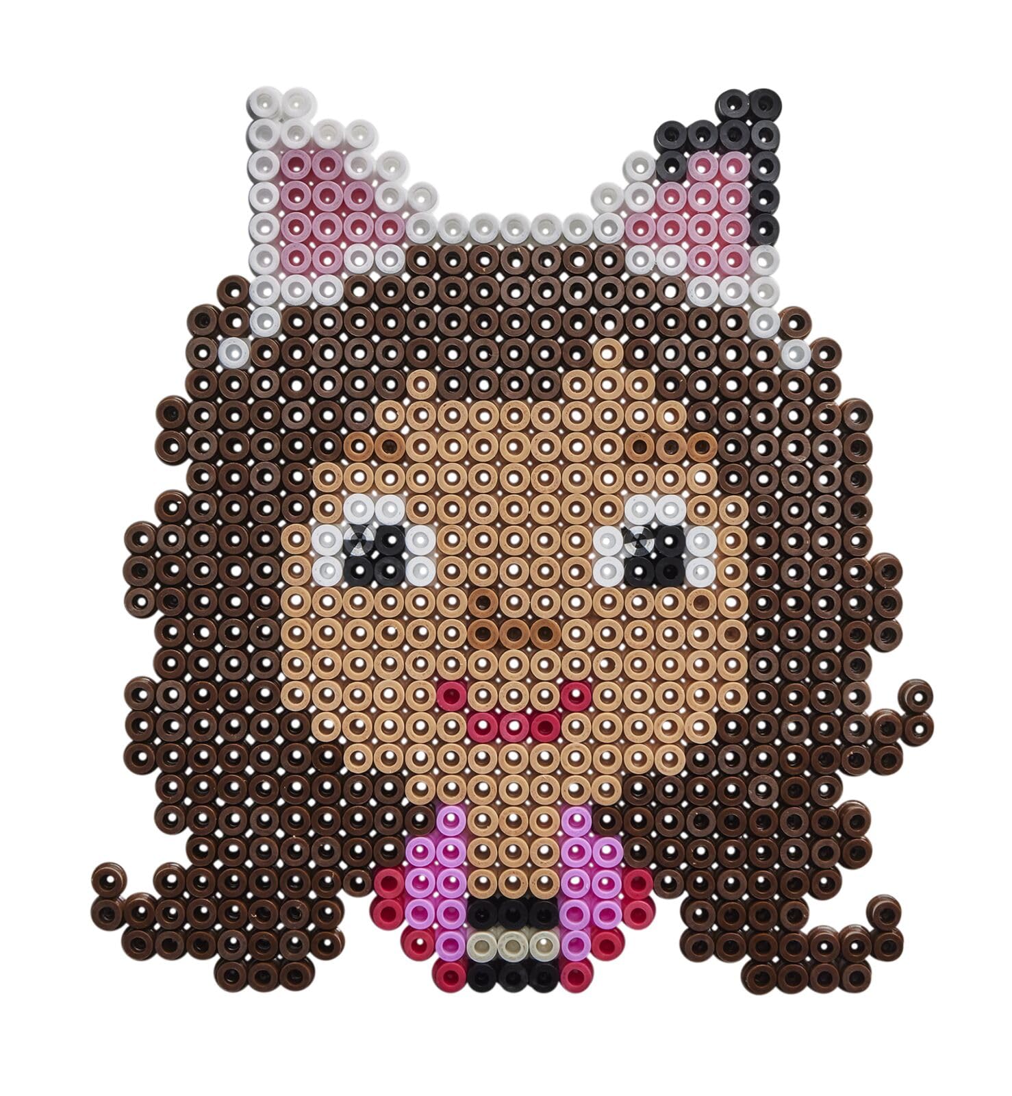 Hama Gabby's Dollhouse 2000 Fuse Beads Craft Kit with Pegboard 11