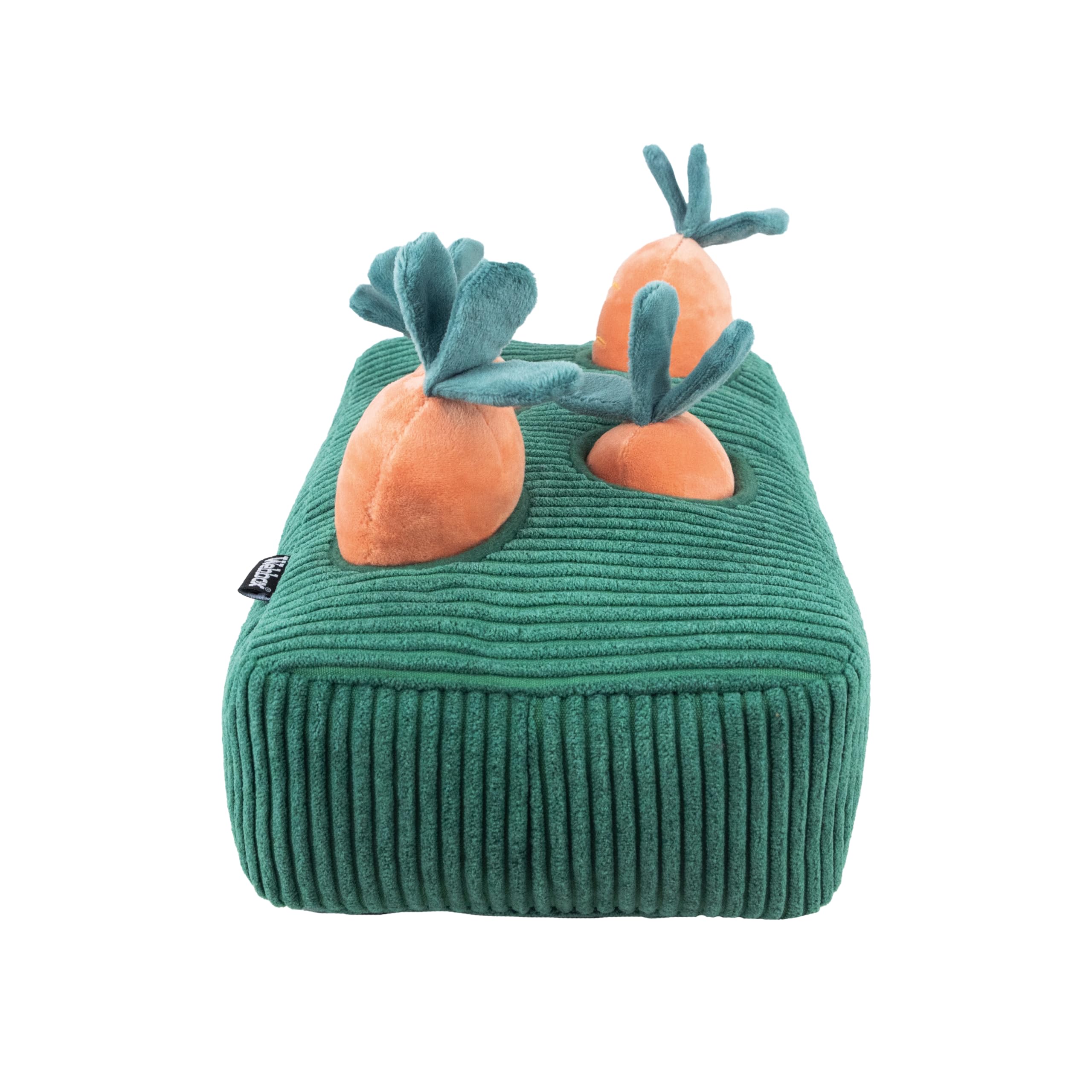 Webbox Carrot Patch Dog Toy - Interactive Treat Hiding Puzzle | Plush | All Breed Sizes 2
