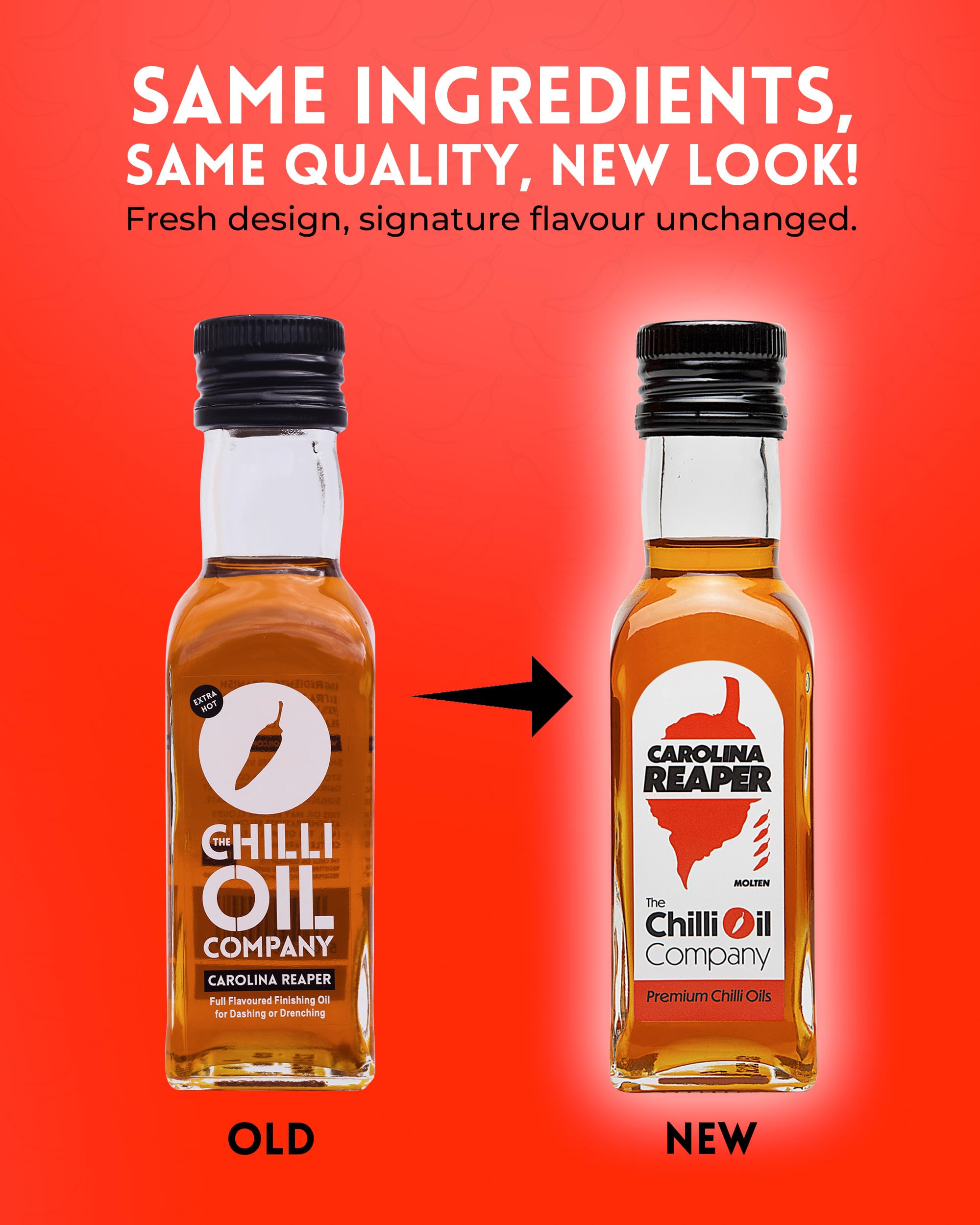 The Chilli Oil Company - Carolina Reaper Chilli Oil 125ml