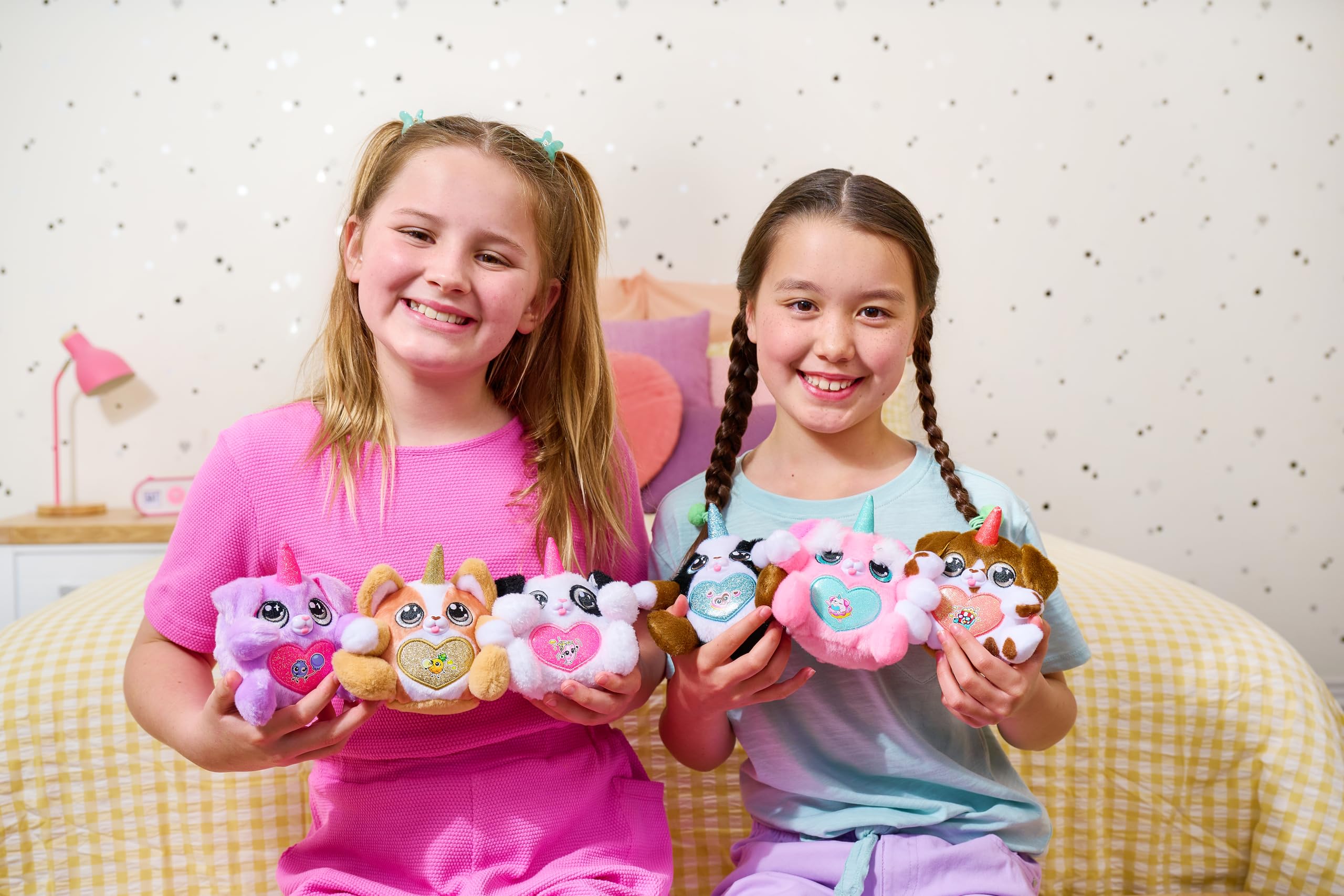 Rainbocorns ZURU Puppycorn Scent Surprise - Dalmatian Plush with Scented Accessories & Stickers 5