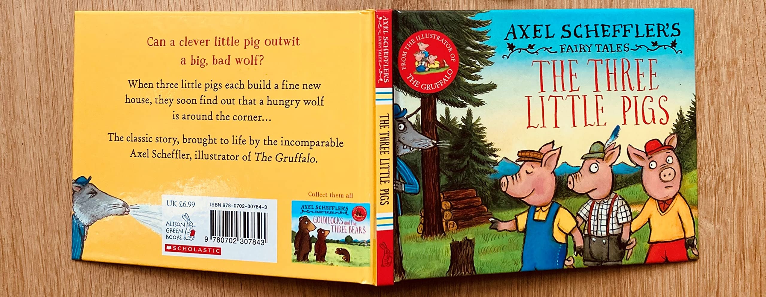 The Three Little Pigs and the Big Bad Wolf - Classic Fairy Tale | Hardcover