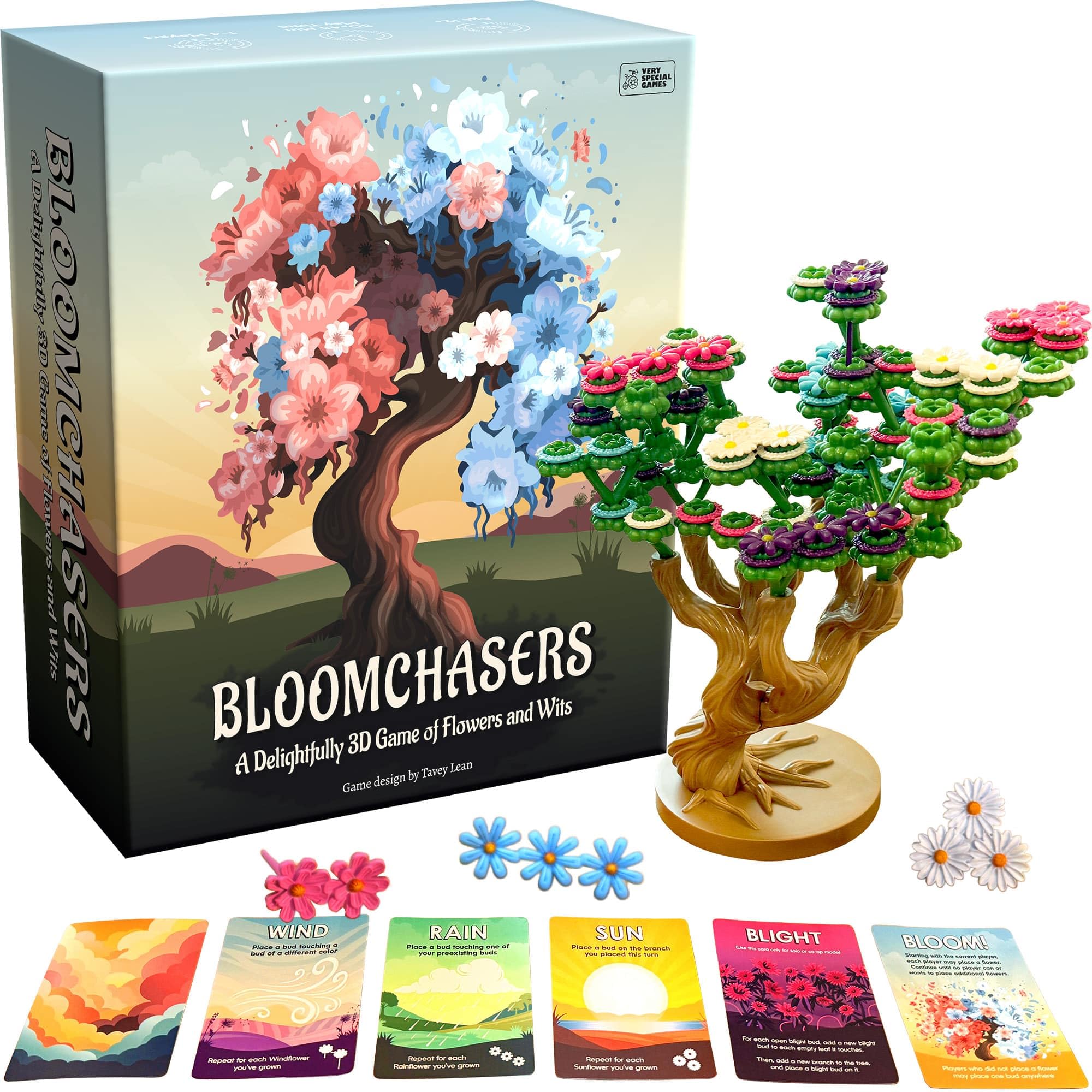 Bloomchasers Bloomchasers - A Delightful 3D Tree Game of Flowers and Wits, 1-4 Players 4