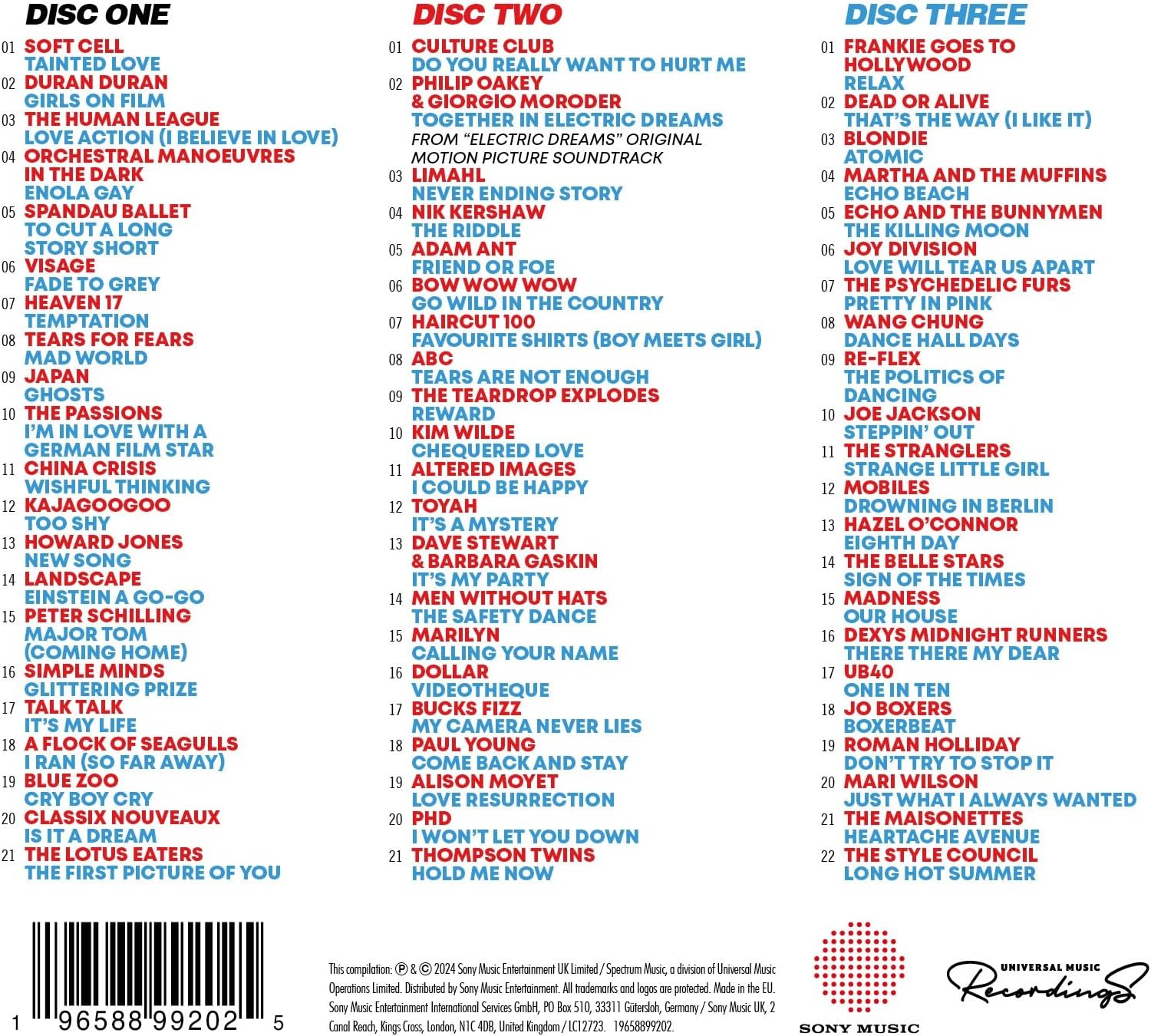 The Hits Album - Early 80s (3-CD Compilation) 2