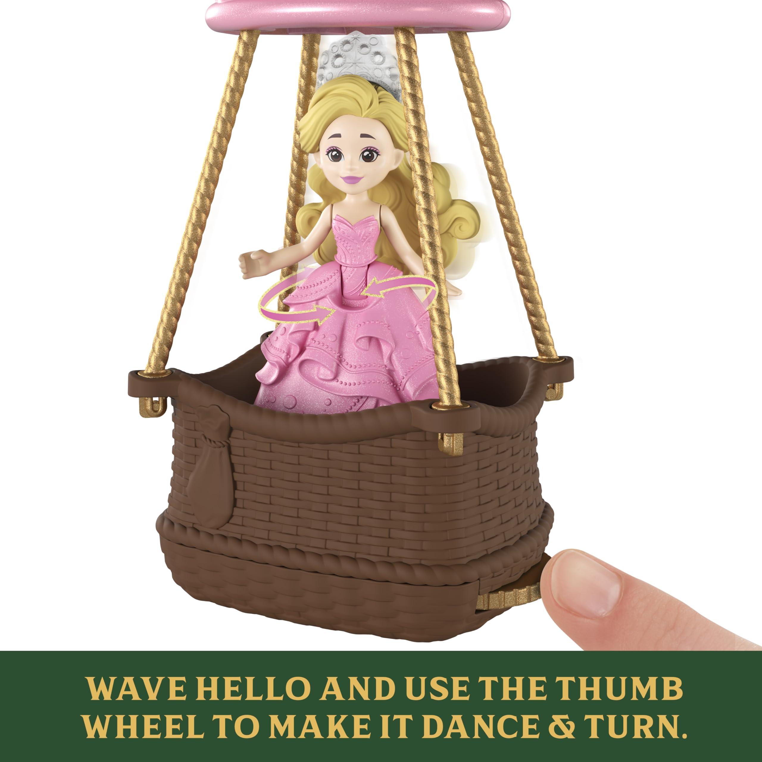 Mattel Universal Pictures’ Wicked Ozian Balloons Reveal Toy Set - Collectible Small Doll Playset for Kids 4+ 3