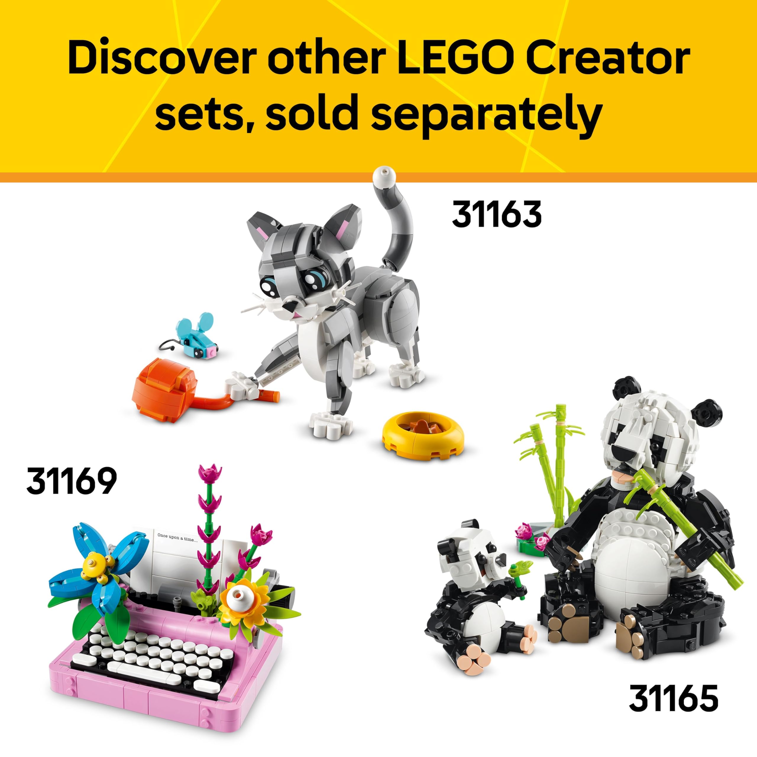 LEGO Creator 3in1 Wild Animals: Pink Flamingo Set 31170 | 3 Models in 1 | Ages 8+ 7