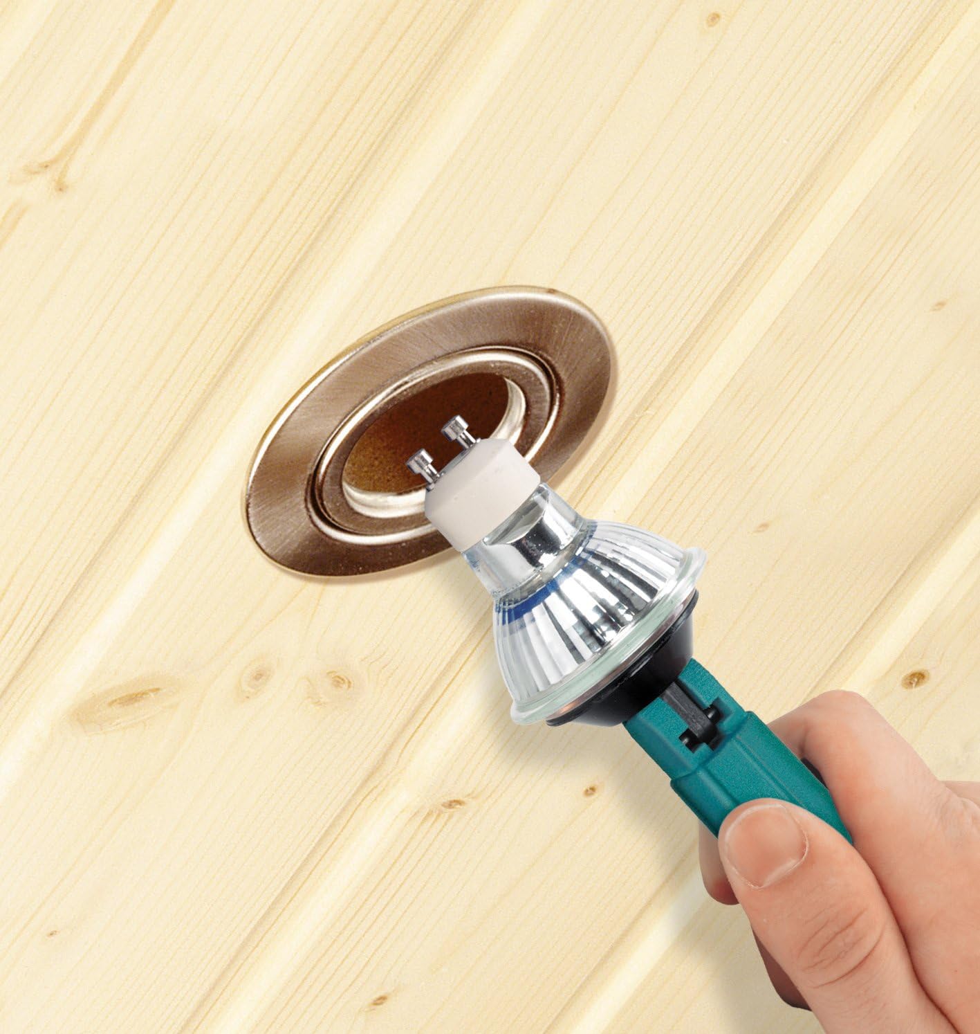 Wolfcraft 5499000 – Halogen Bulb Extractor Tool for GU10 and High-Voltage Lamps 4