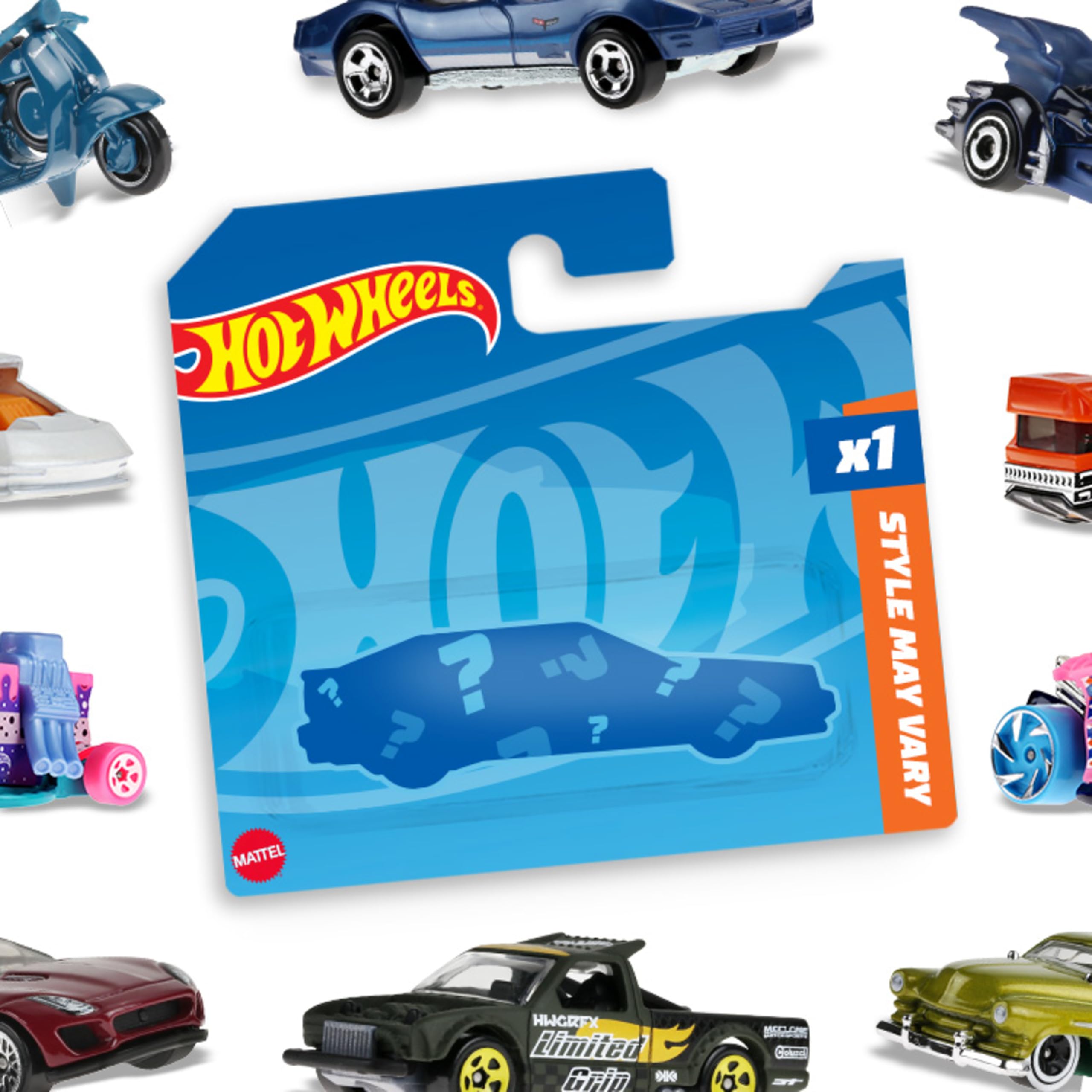 Hot Wheels 5785 Basic Die Cast Vehicle - 1:64 Scale | Assorted Models/Colors | Shock Resistant 1