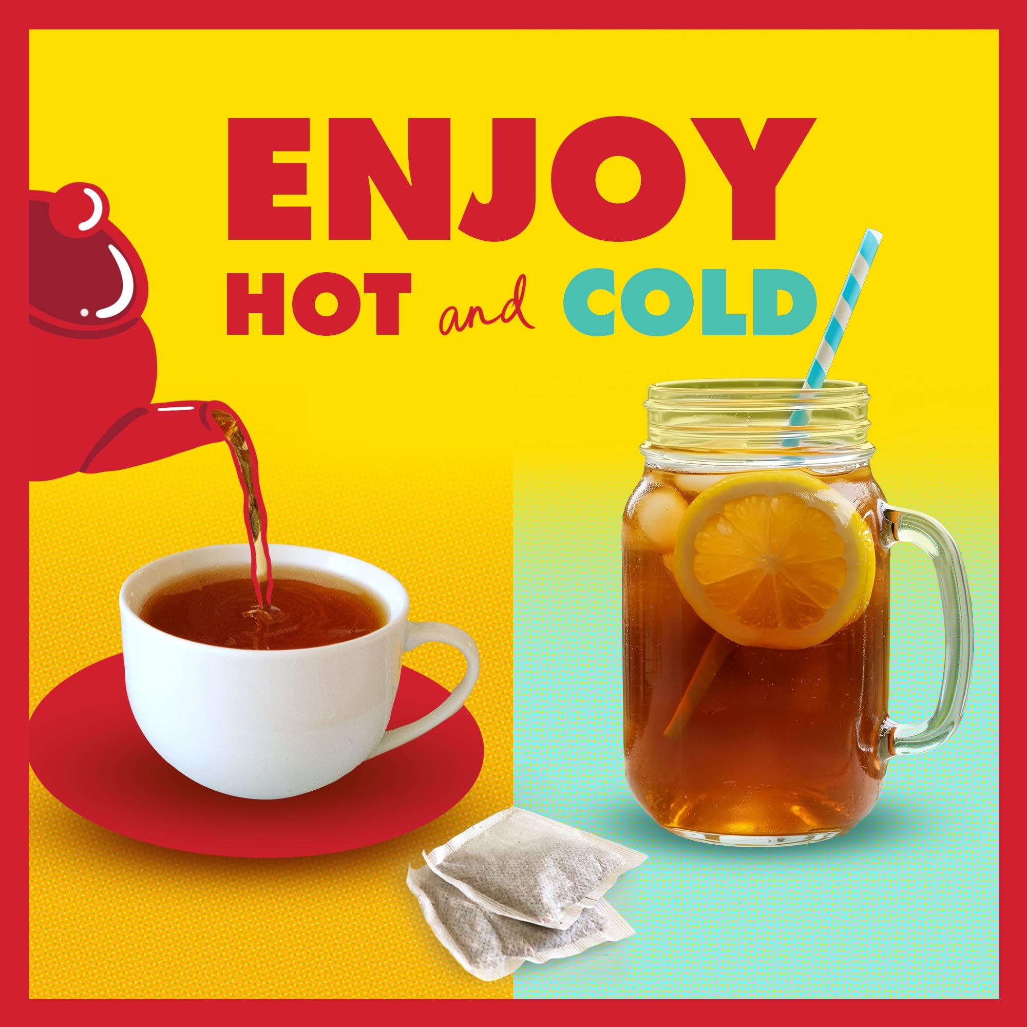 BOS Organic Rooibos Caffeine Free Tea Sachets Tin - 40 Bags, 100g | Antioxidant Support 4