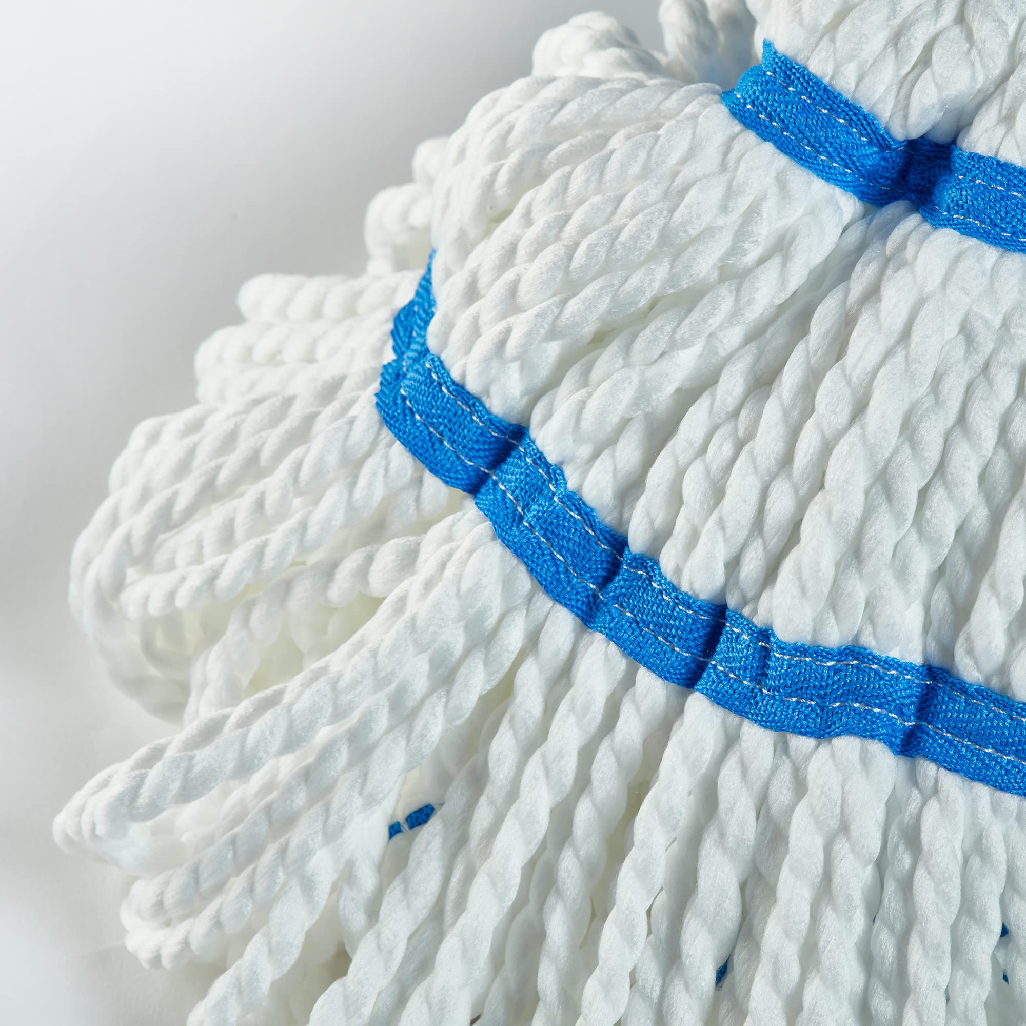 Spontex Twist Mop Refill - Washable Microfibre Head | Removes 99% Bacteria | For Laminate, Tile, Wood 6