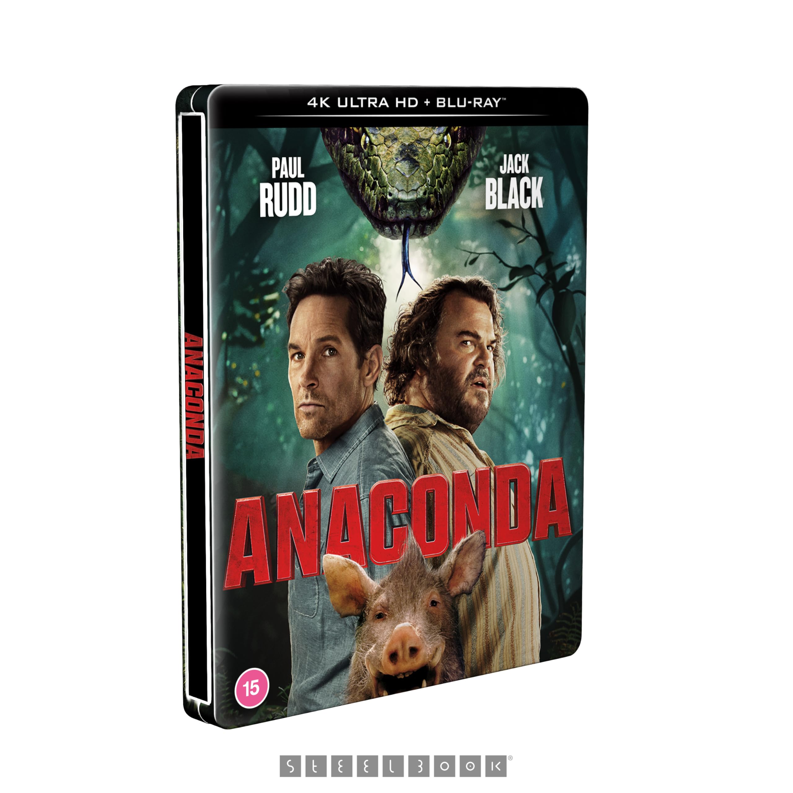 Anaconda [4K UHD & Blu-ray Steelbook] 2