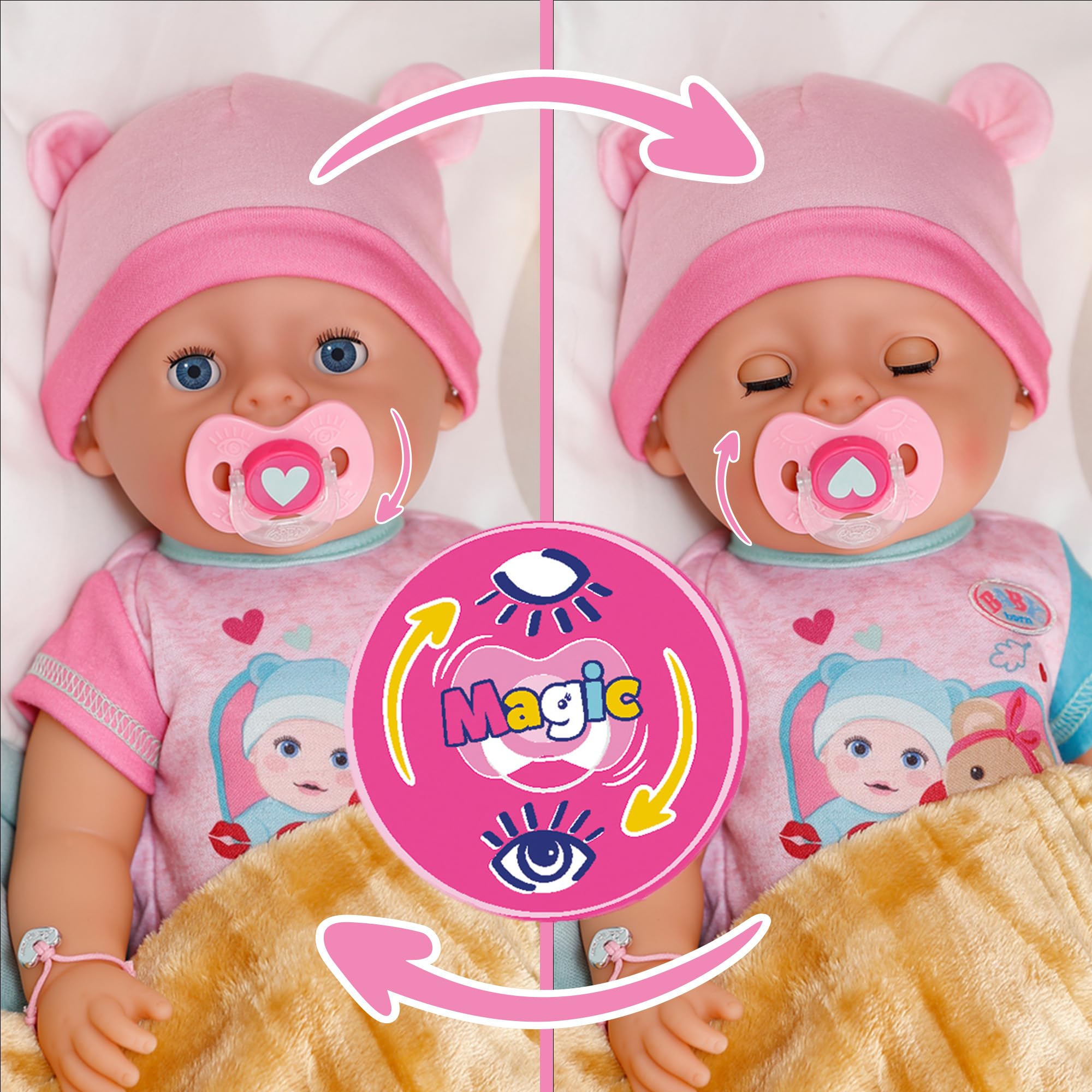 BABY born Emma - 43cm Interactive Baby Doll with 10 Functions & Accessories for Kids 8