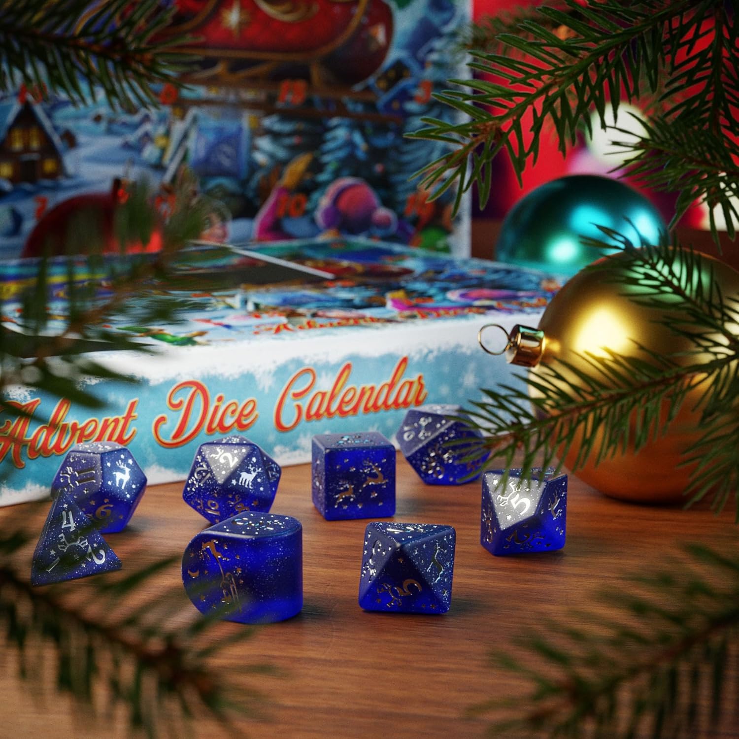 Q WORKSHOP Advent Calendar 2023 Dice and Cubes Set 4