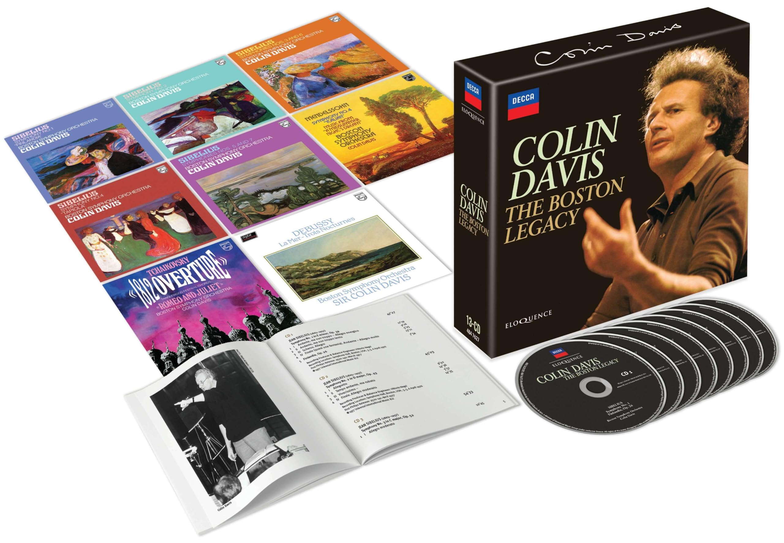 Sir Colin Davis & Boston Symphony Orchestra - The Boston Legacy [audioCD Box Set]