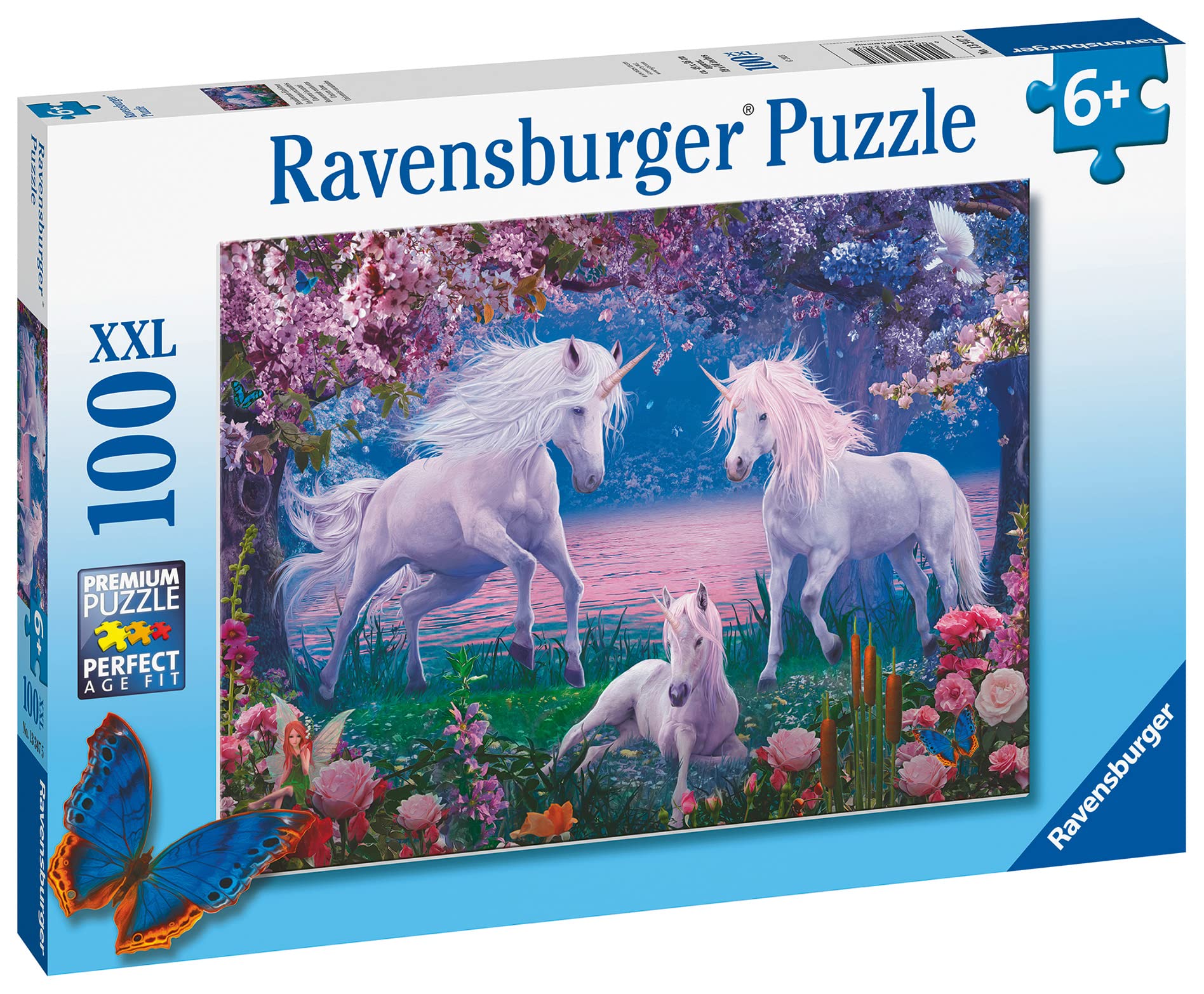 Ravensburger Unicorns 100 Piece Jigsaw Puzzle for Kids Age 6+ | XXL Pieces | 49x36cm 9