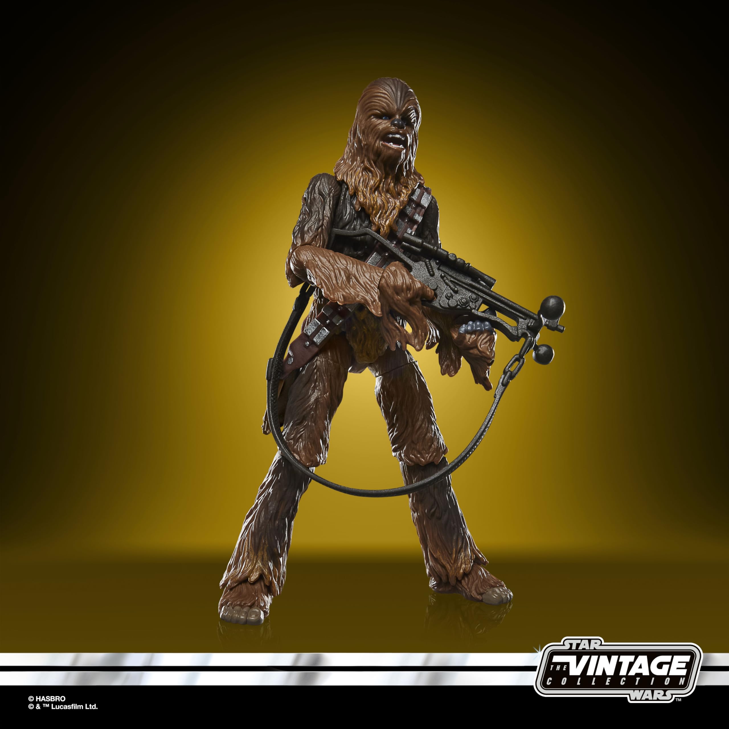 Star Wars The Vintage Collection Chewbacca Action Figure - 9.5-cm Scale | Kenner-Inspired Packaging 6
