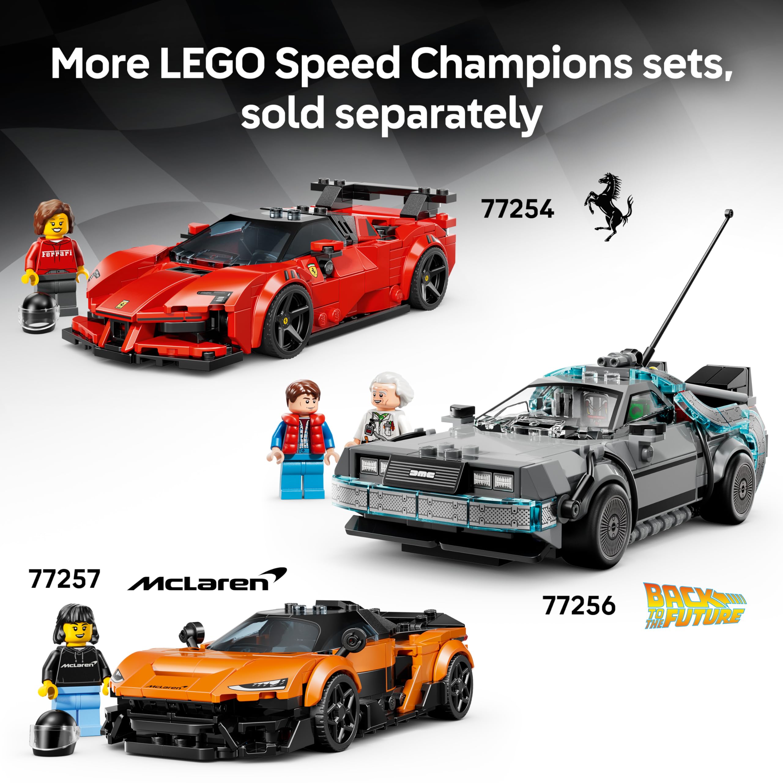 LEGO Speed Champions Bugatti Vision GT Hyper Sports Car Toy Set 77253 for Ages 9+ 7