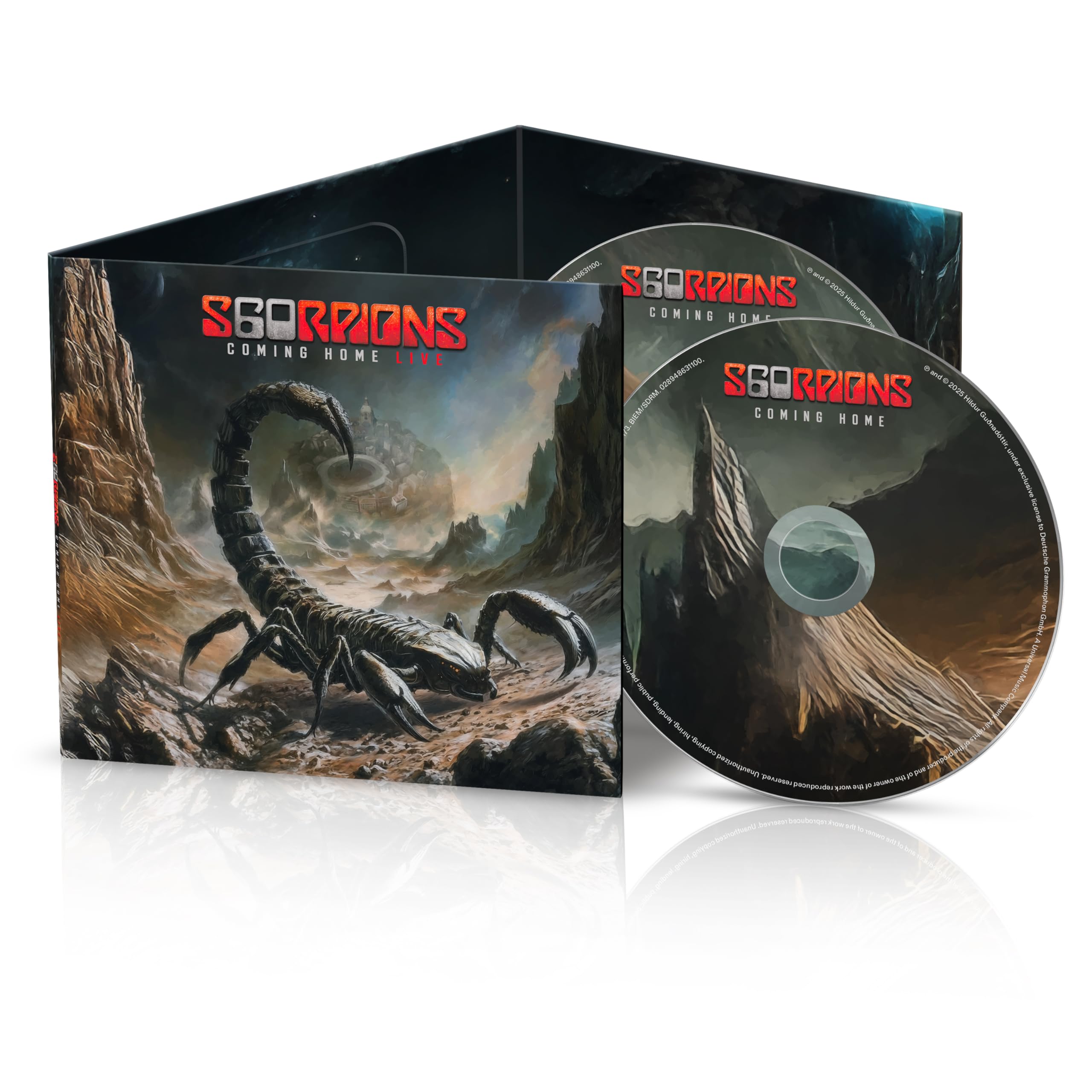 Scorpions - Coming Home Live Audio CD